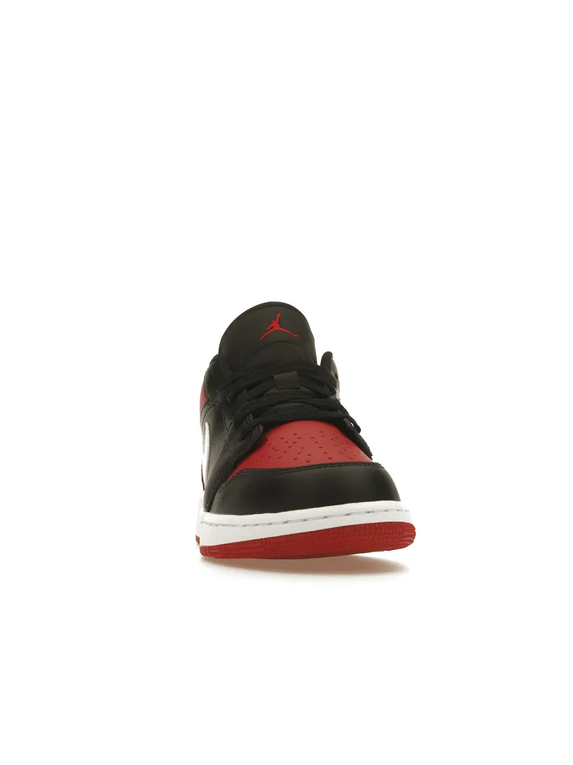 Детские кроссовки с кожаным верхом Jordan 1 Low Alternate Bred Toe (GS) Jordan — изображение 2 из 4, черный/белый/красный