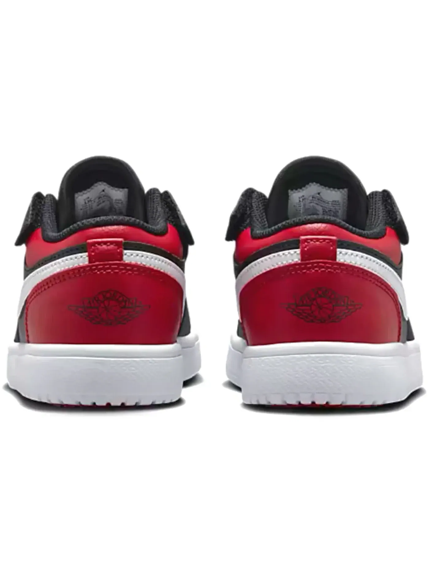 Детские кроссовки для мальчиков с принтом Jordan 1 Low Alternate Bred Toe Jordan — изображение 4 из 4, черный/белый/красный