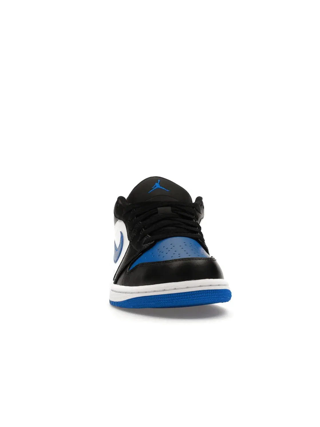 Мужские кроссовки Lifestyle с кожаным верхом Jordan 1 Low — изображение 2 из 4, белый/черный/белый/синий
