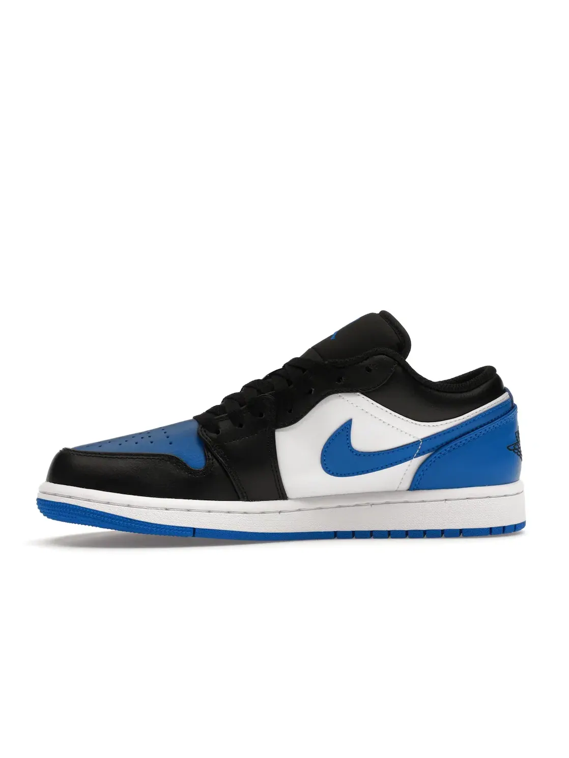 Мужские кроссовки Lifestyle с кожаным верхом Jordan 1 Low — изображение 3 из 4, белый/черный/белый/синий
