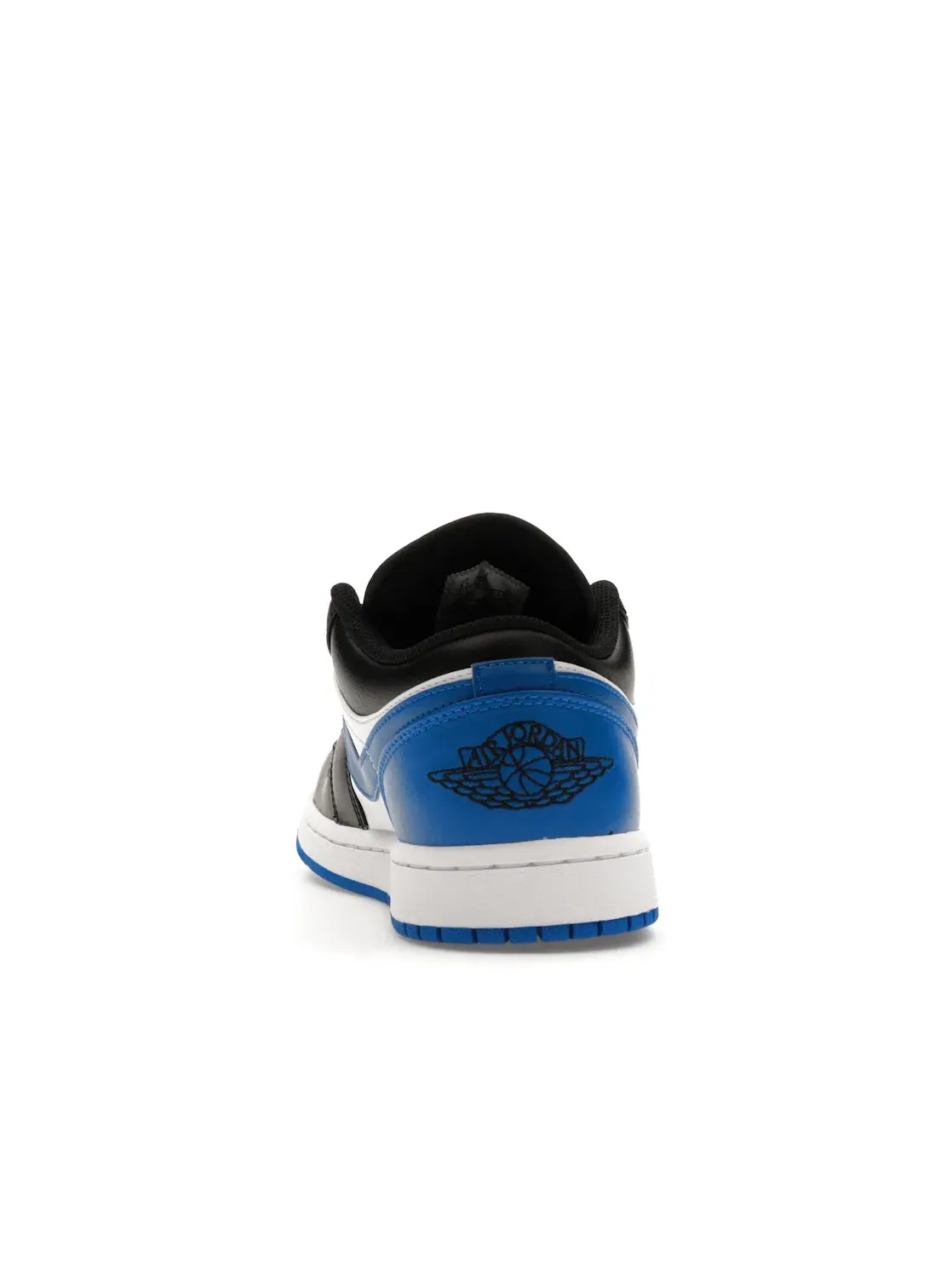 Мужские кроссовки Lifestyle с кожаным верхом Jordan 1 Low — изображение 4 из 4, белый/черный/белый/синий