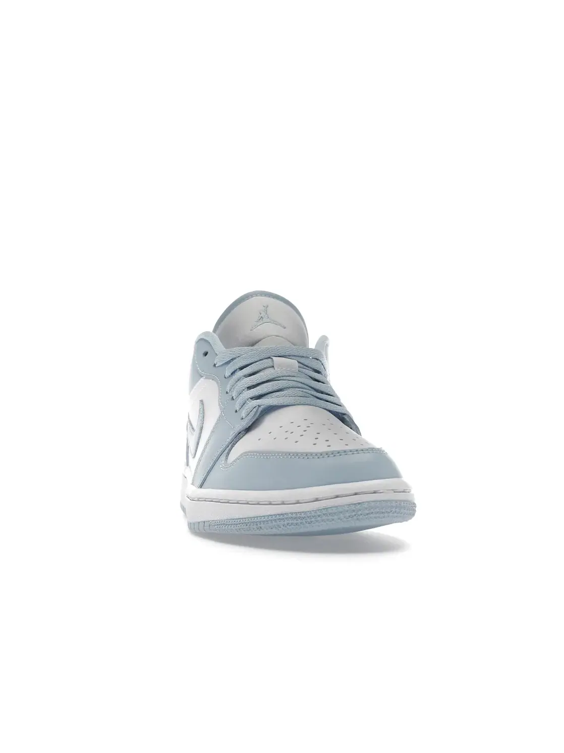 Женские кроссовки с кожаным верхом Jordan 1 Low Jordan — изображение 2 из 4, белый/синий