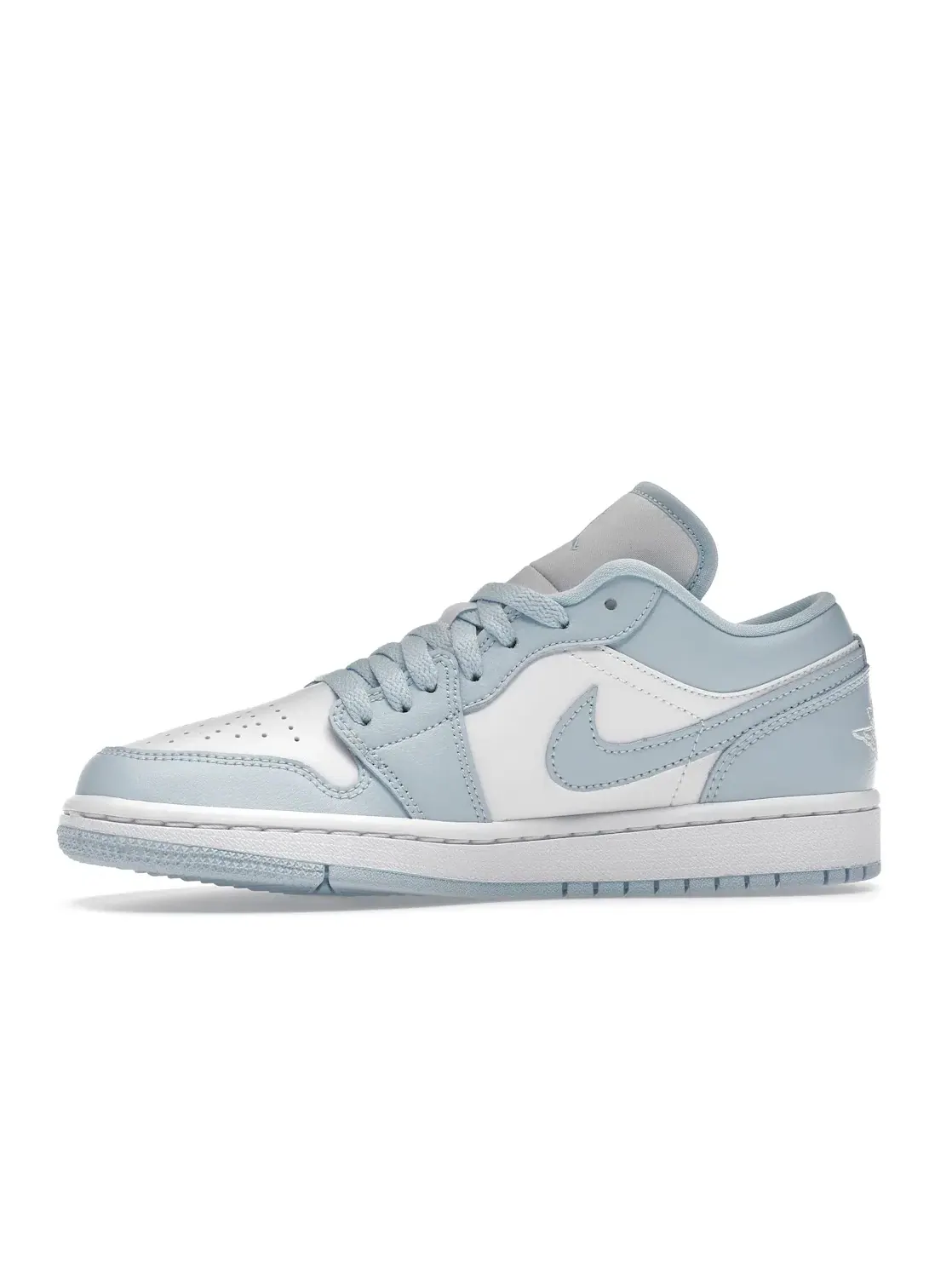 Женские кроссовки с кожаным верхом Jordan 1 Low Jordan — изображение 3 из 4, белый/синий