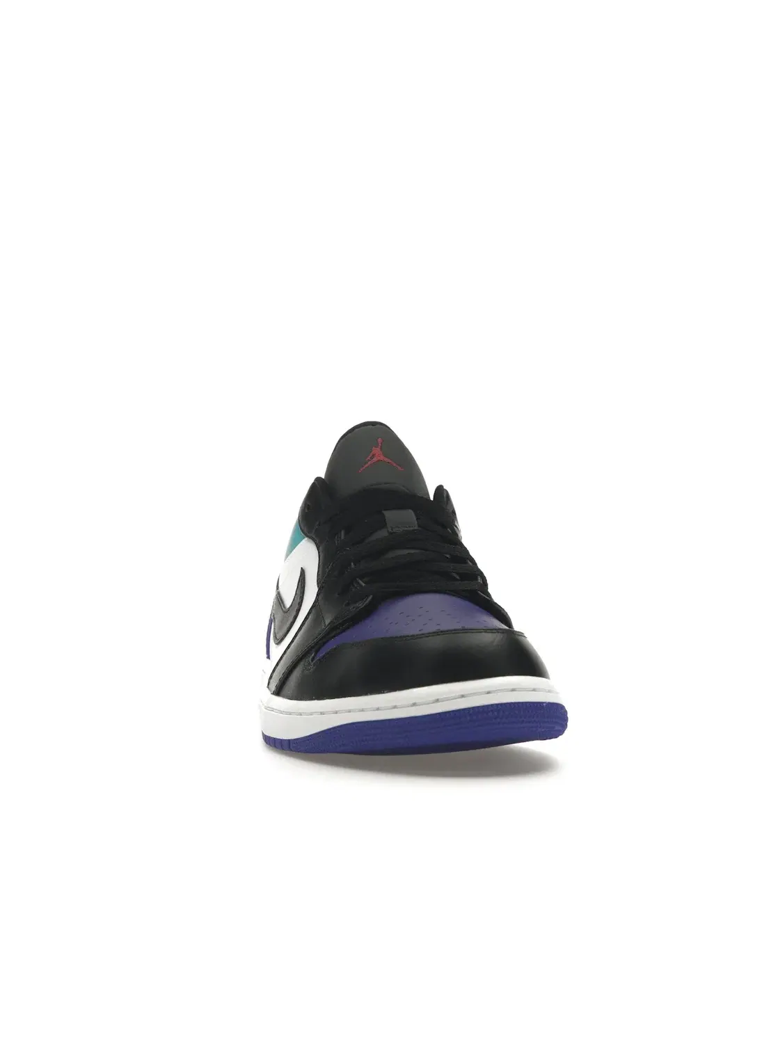 Мужские кроссовки Lifestyle с контрастной расцветкой Jordan 1 Low — изображение 2 из 4, белый/фиолетовый//черный