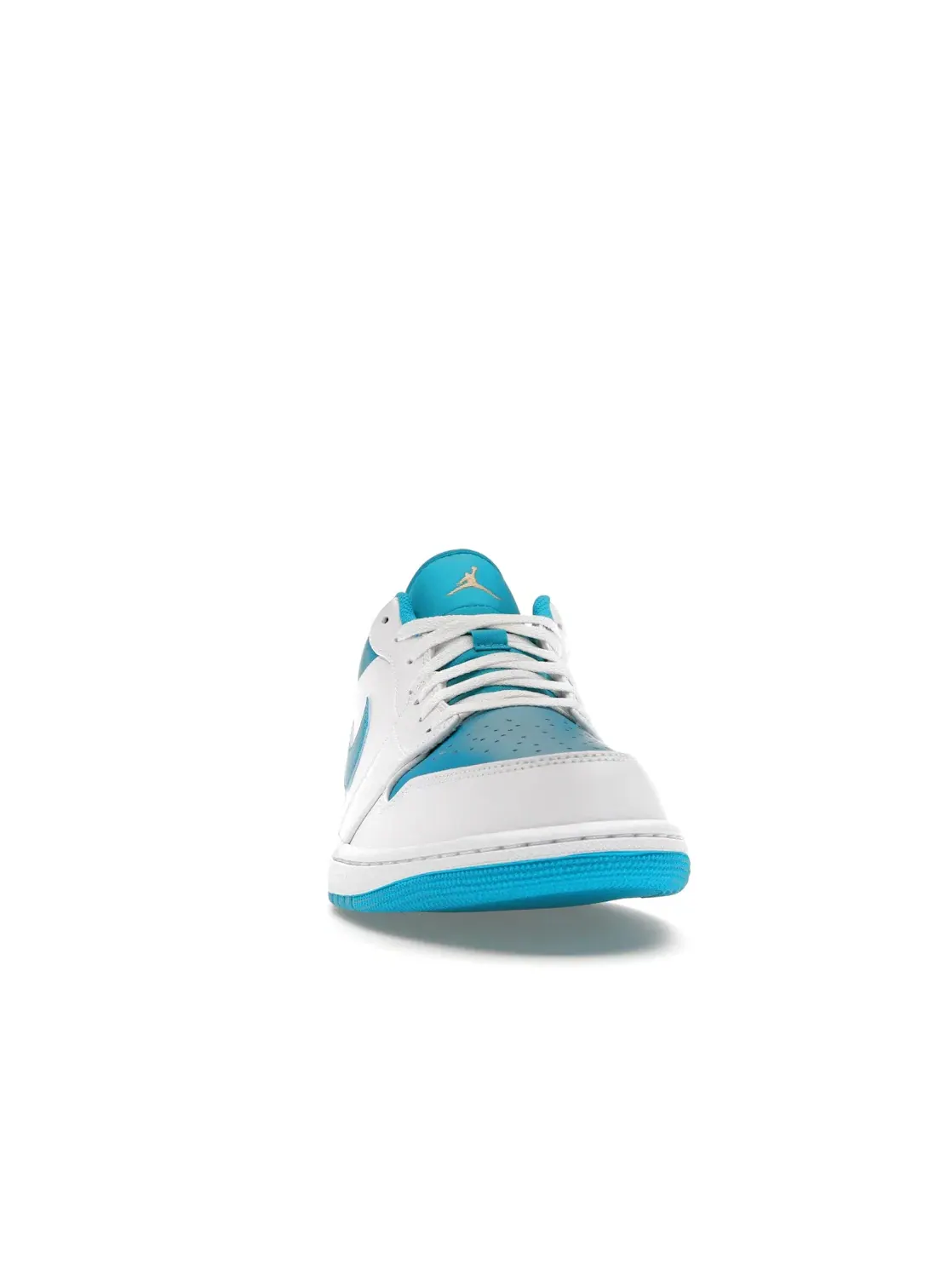 Мужские кроссовки с контрастным дизайном Jordan 1 Low Jordan — изображение 2 из 4, золотистый/белый