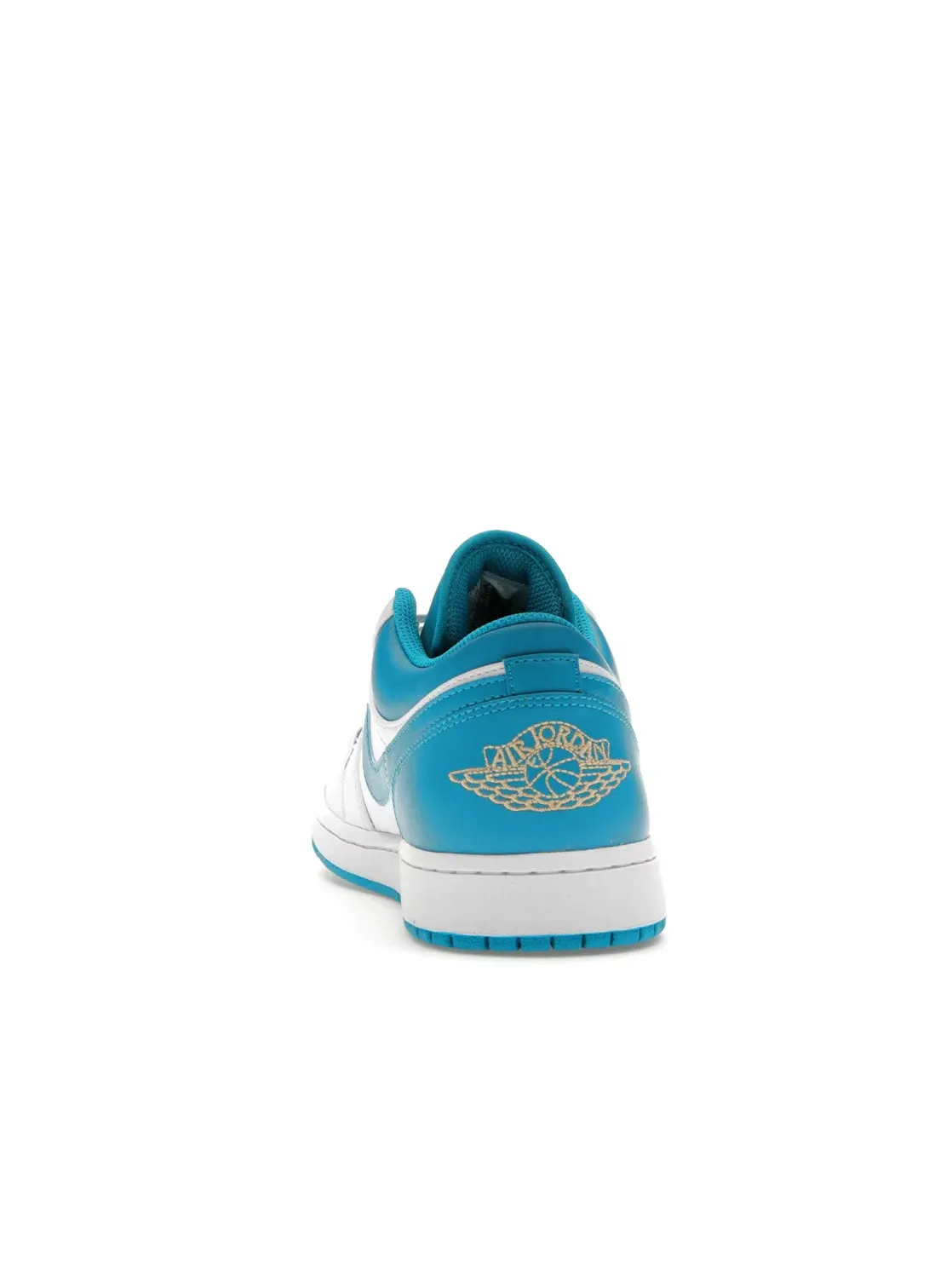Мужские кроссовки с контрастным дизайном Jordan 1 Low Jordan — изображение 4 из 4, золотистый/белый
