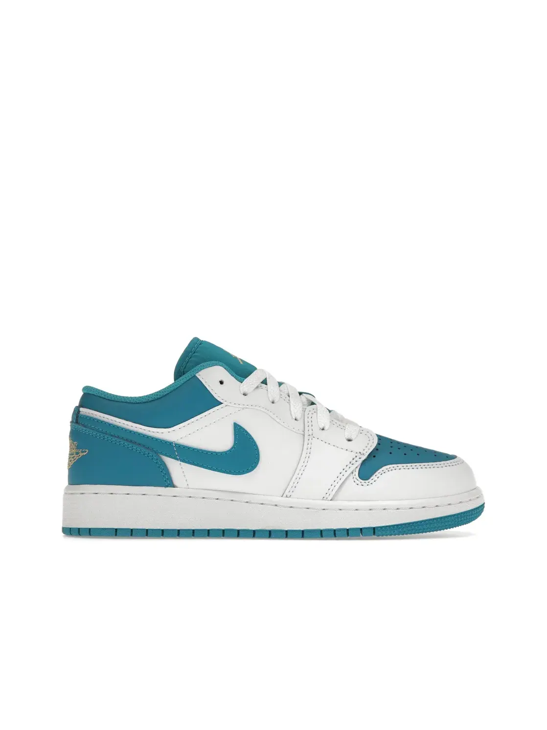 Детские кроссовки Lifestyle Jordan 1 Low Jordan — изображение 1 из 4, белый/золотистый