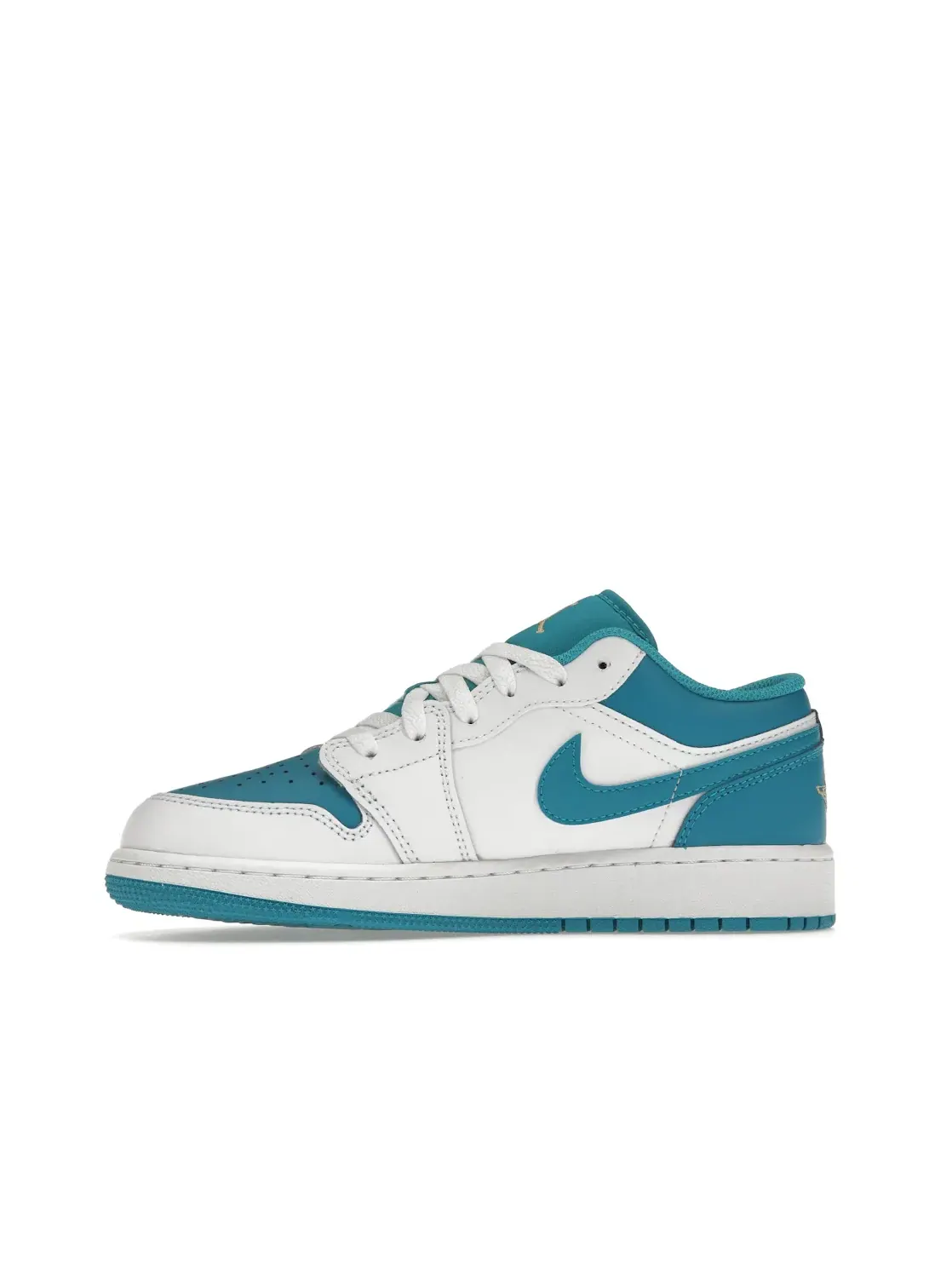 Детские кроссовки Lifestyle Jordan 1 Low Jordan — изображение 3 из 4, белый/золотистый
