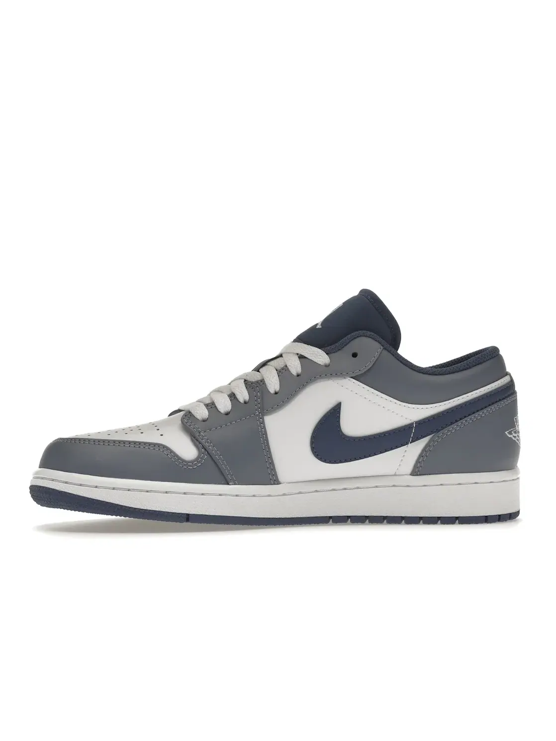 Мужские кроссовки Lifestyle Jordan 1 Low — изображение 3 из 4, темно-синий/белый