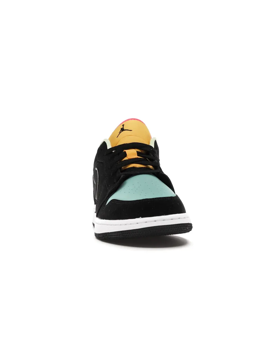 Детские кроссовки Lifestyle с низким профилем Jordan 1 Low Jordan — изображение 2 из 4, черный/черный-зеленый