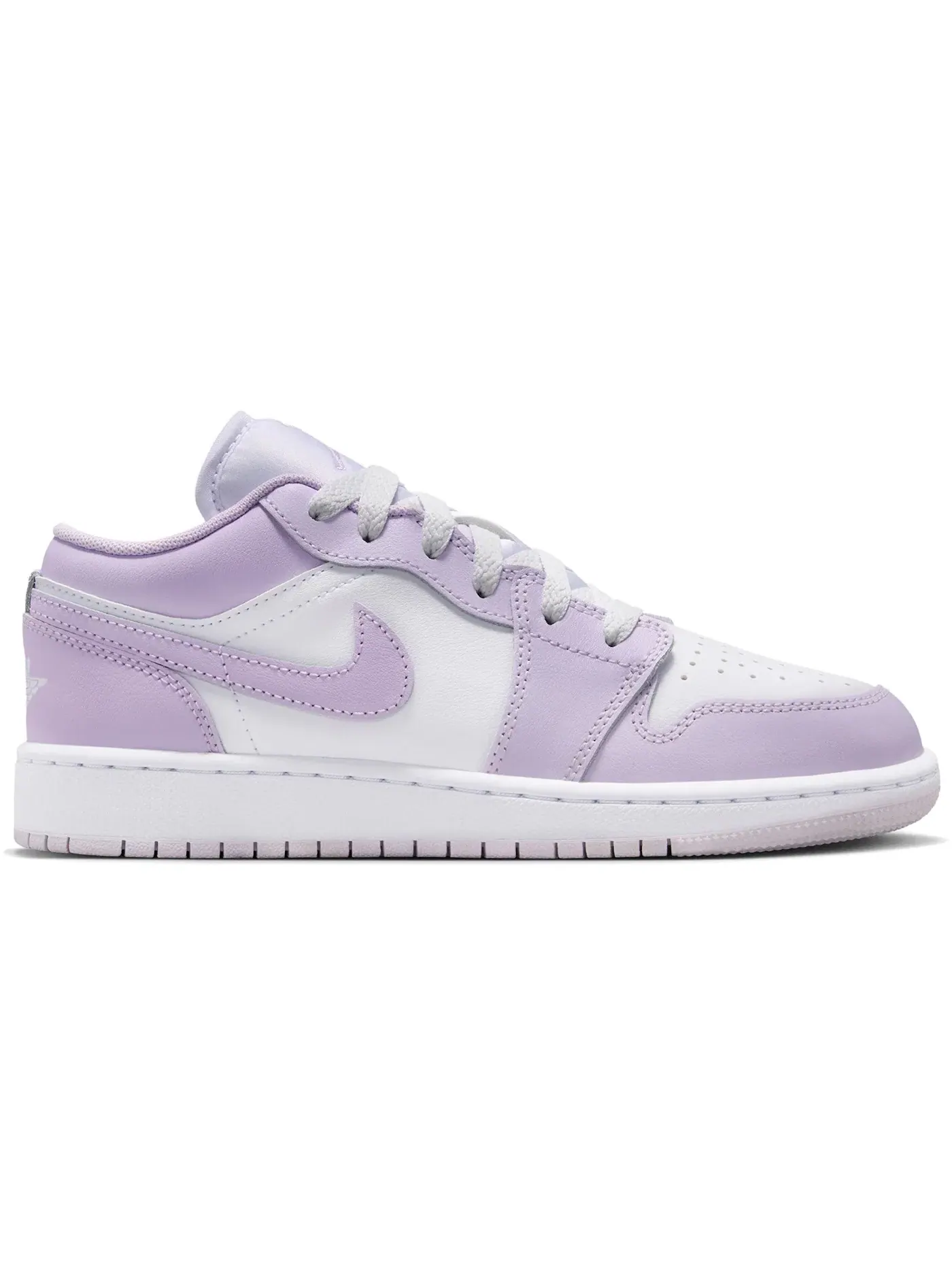 Детские кроссовки Lifestyle Jordan 1 Low Jordan — изображение 1 из 1, фиолетовый/белый