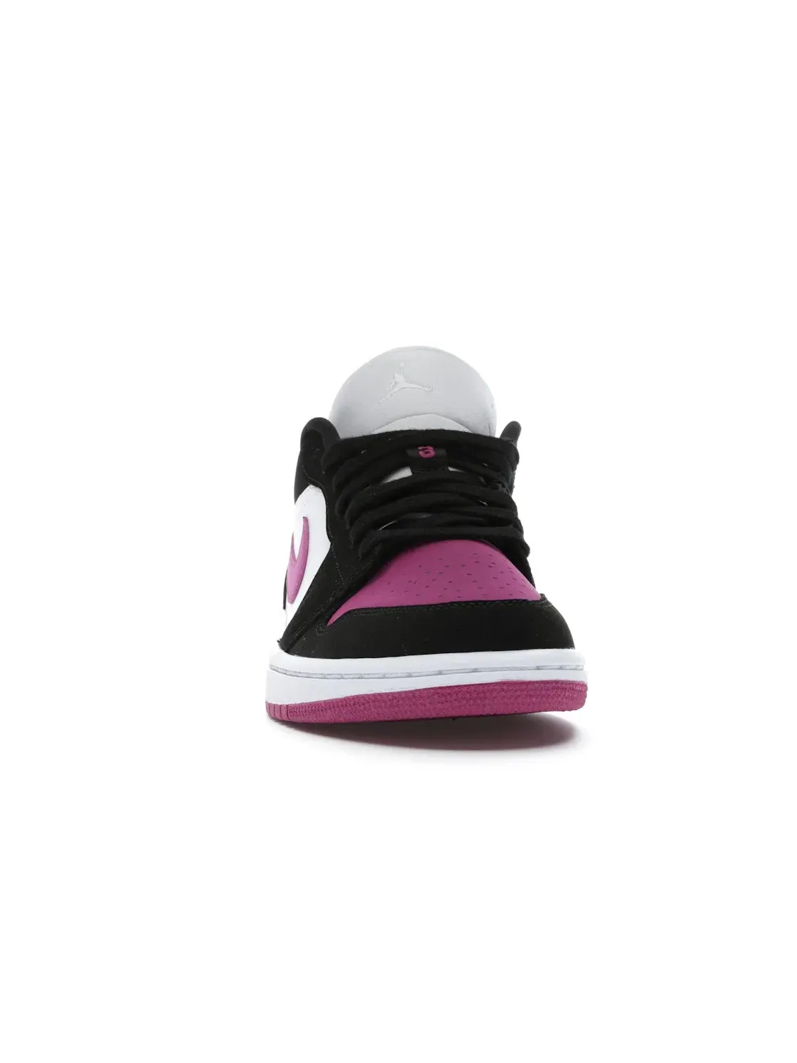 Женские кроссовки с принтом Jordan 1 Low Jordan — изображение 2 из 4, черный/-белый