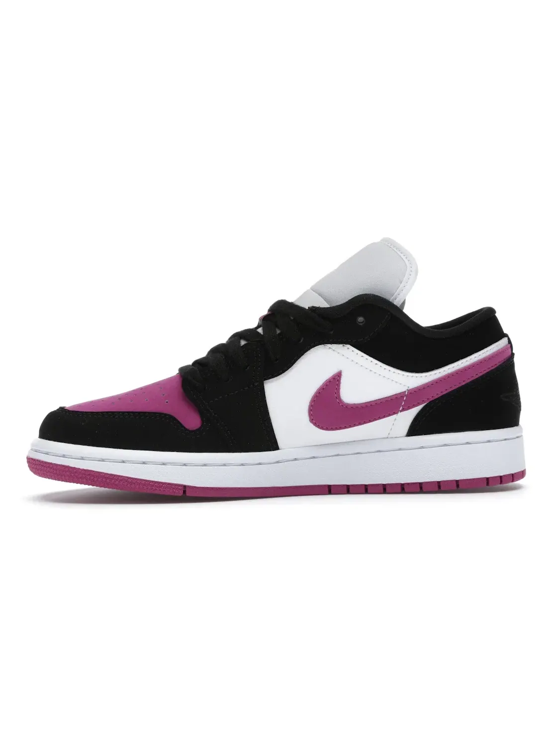 Женские кроссовки с принтом Jordan 1 Low Jordan — изображение 3 из 4, черный/-белый