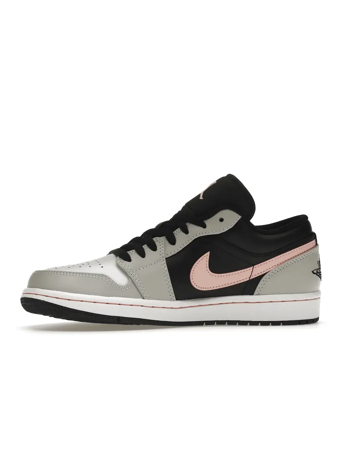 Мужские кроссовки Lifestyle с контрастными акцентами Jordan 1 Low — изображение 3 из 4, черный/серый/розовый