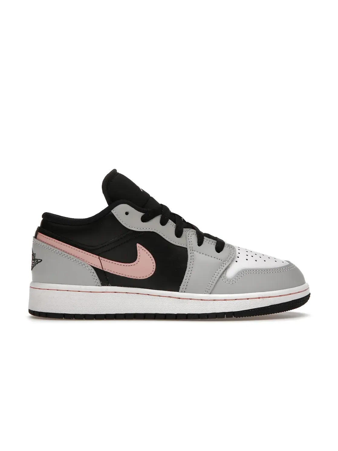 Детские кроссовки Lifestyle Jordan 1 Low — изображение 1 из 4, черный/серый/розовый