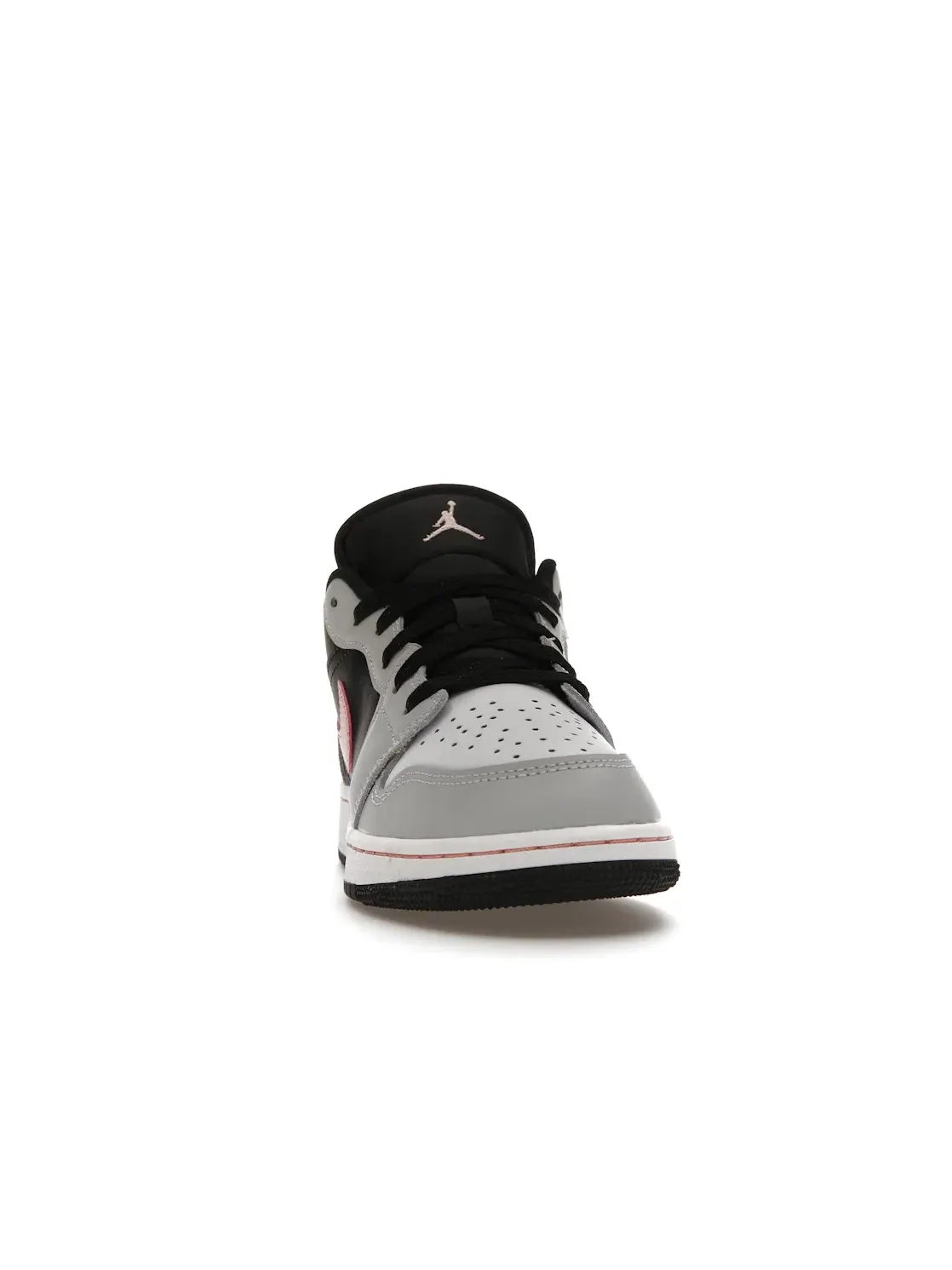 Детские кроссовки Lifestyle Jordan 1 Low — изображение 2 из 4, черный/серый/розовый