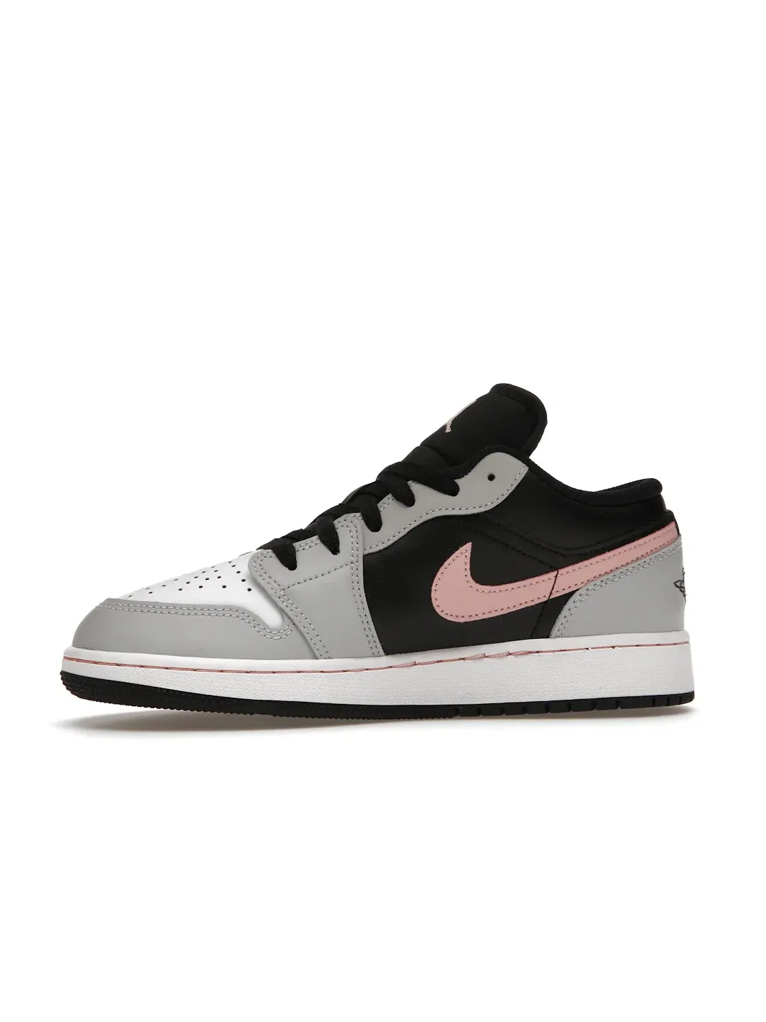 Детские кроссовки Lifestyle Jordan 1 Low — изображение 3 из 4, черный/серый/розовый