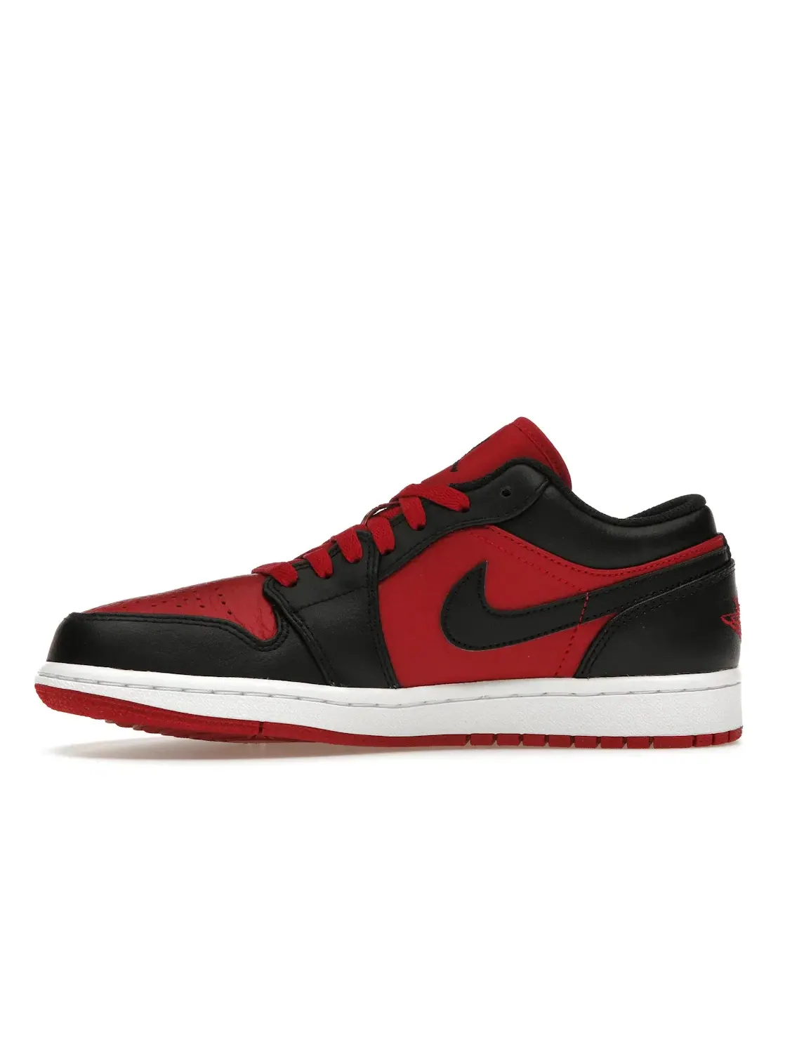 Мужские кроссовки Lifestyle Jordan 1 Low Jordan — изображение 3 из 4, черный/красный/белый