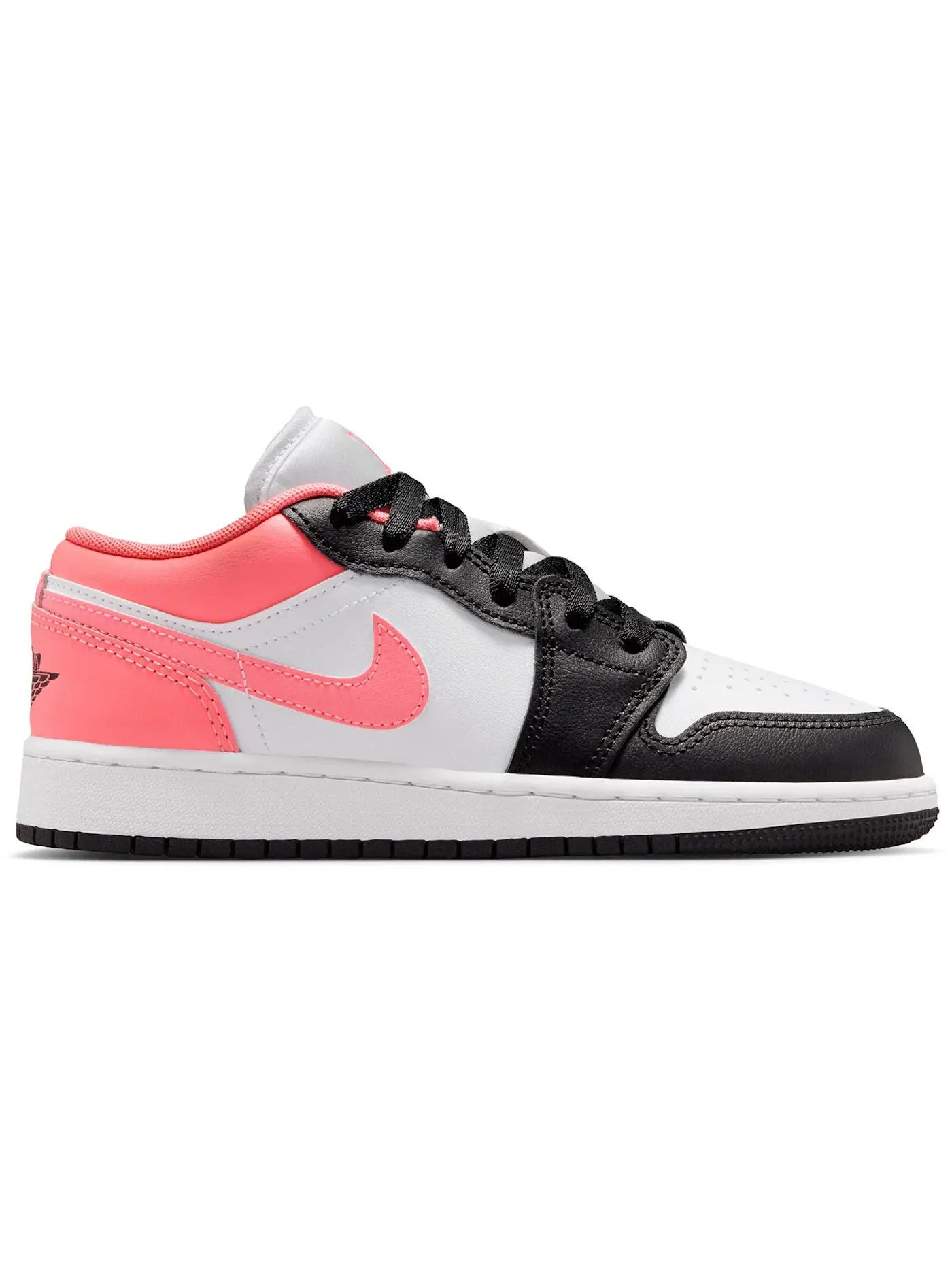 Детские кроссовки Lifestyle Jordan 1 Low Jordan — изображение 1 из 1, черный/белый/розовый