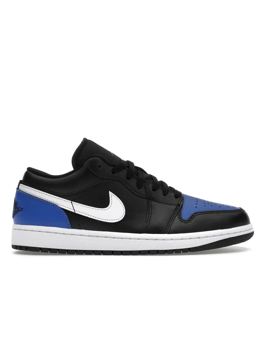 Мужские кроссовки с контрастным дизайном Jordan 1 Low Jordan — изображение 1 из 4, черный/белый