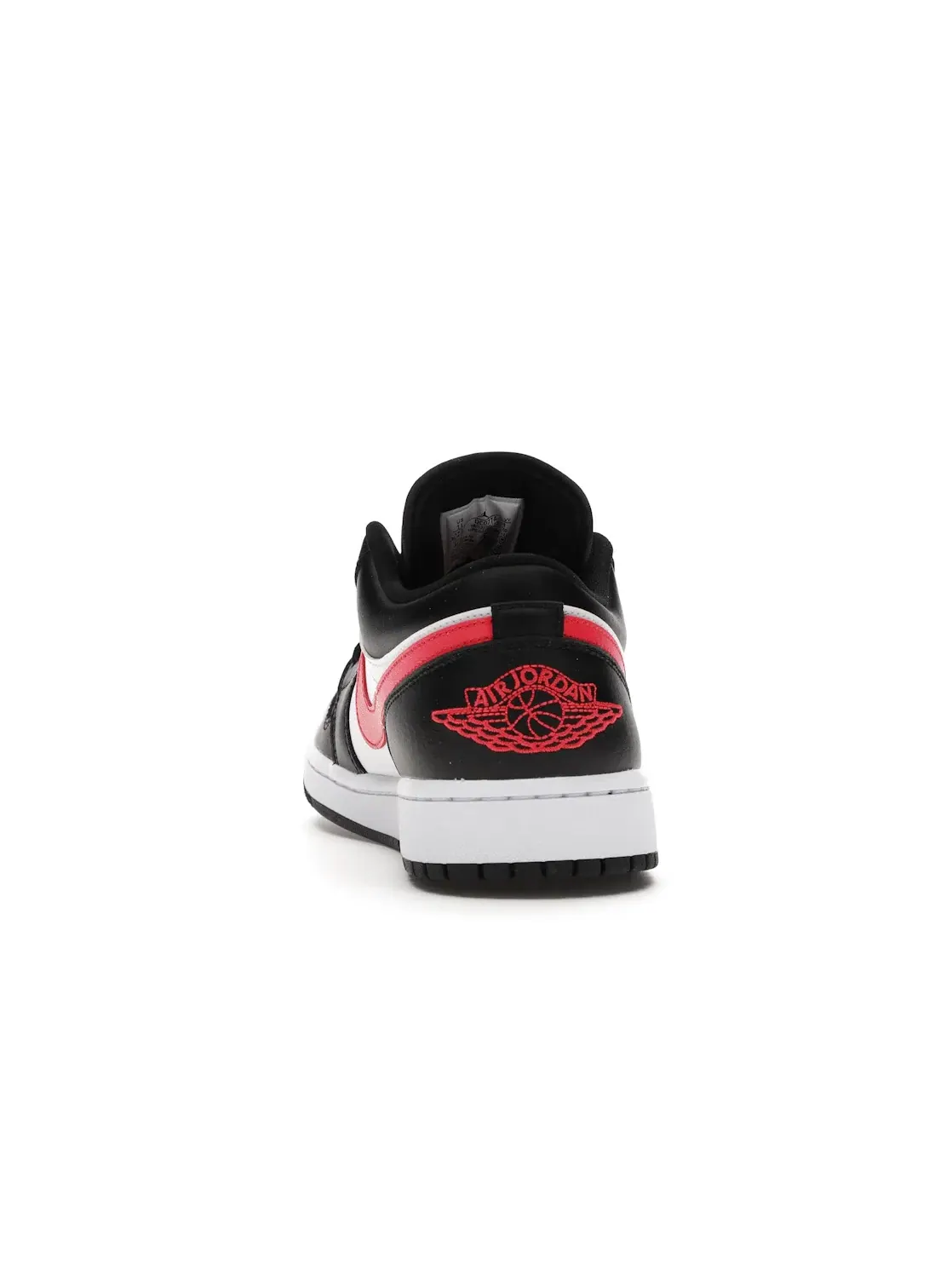 Женские кроссовки кожаные Jordan 1 Low Jordan — изображение 4 из 4, черный красный-белый