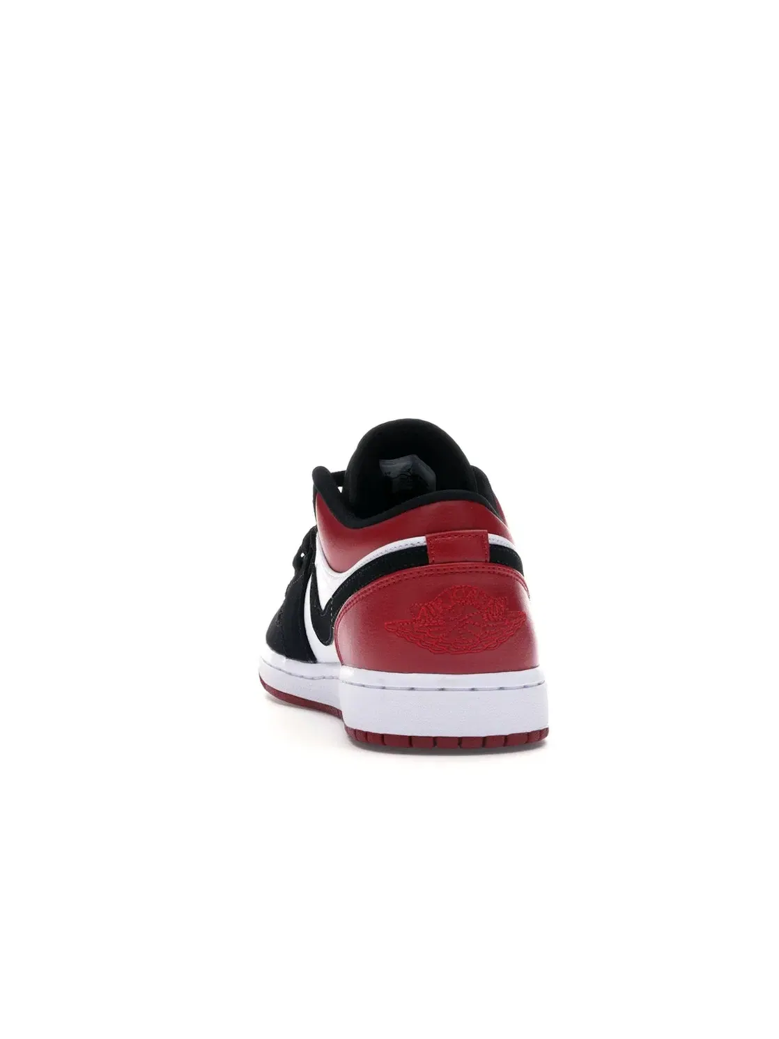 Мужские кроссовки Lifestyle с принтом Jordan 1 Low Jordan — изображение 4 из 4, белый/черный-красный