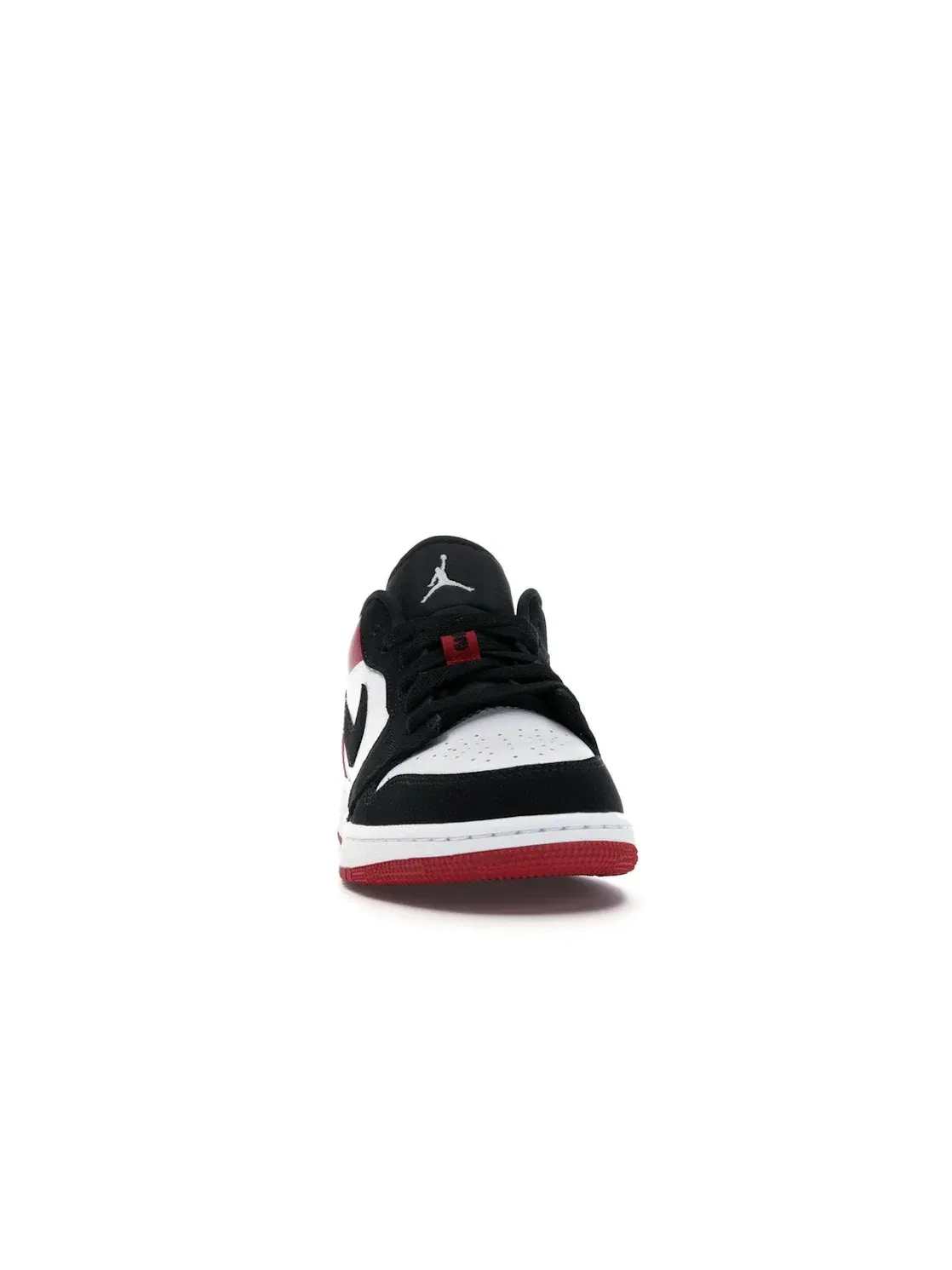Детские кроссовки для мальчиков с низким вырезом Jordan 1 Low Jordan — изображение 2 из 4, белый/черный-красный