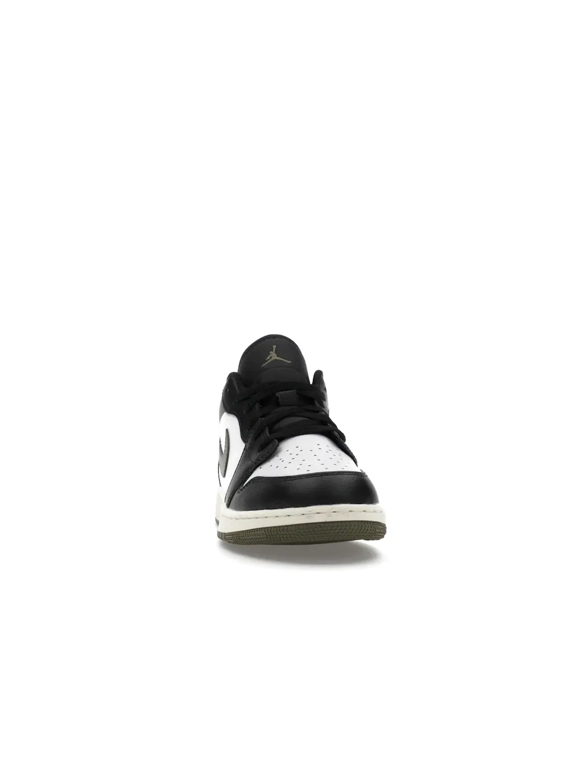 Детские кроссовки Lifestyle Jordan 1 Low Jordan — изображение 2 из 4, черный/оливковый/белый