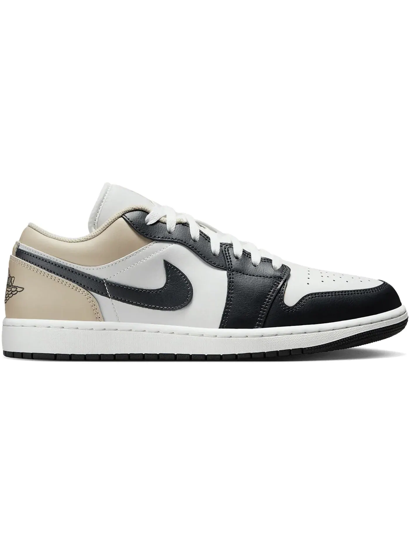 Мужские кроссовки Lifestyle Jordan 1 Low — изображение 1 из 1, белый//-черный