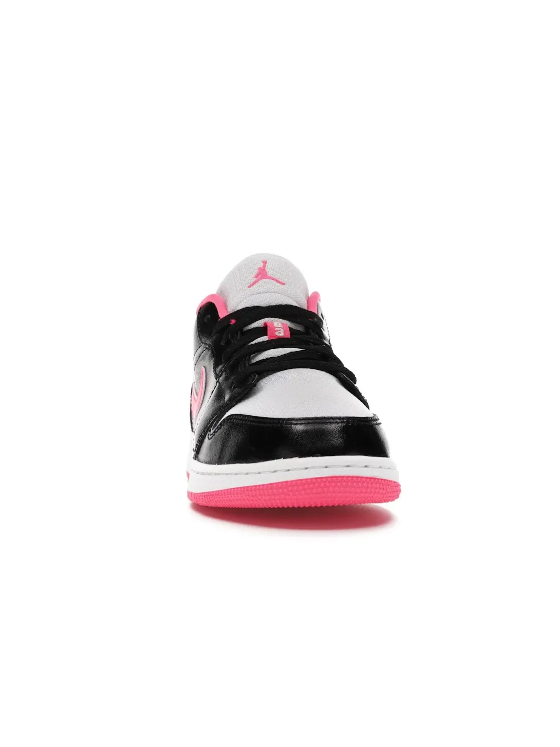 Детские кроссовки Lifestyle Jordan 1 Low Jordan — изображение 2 из 4, черный/белый-розовый