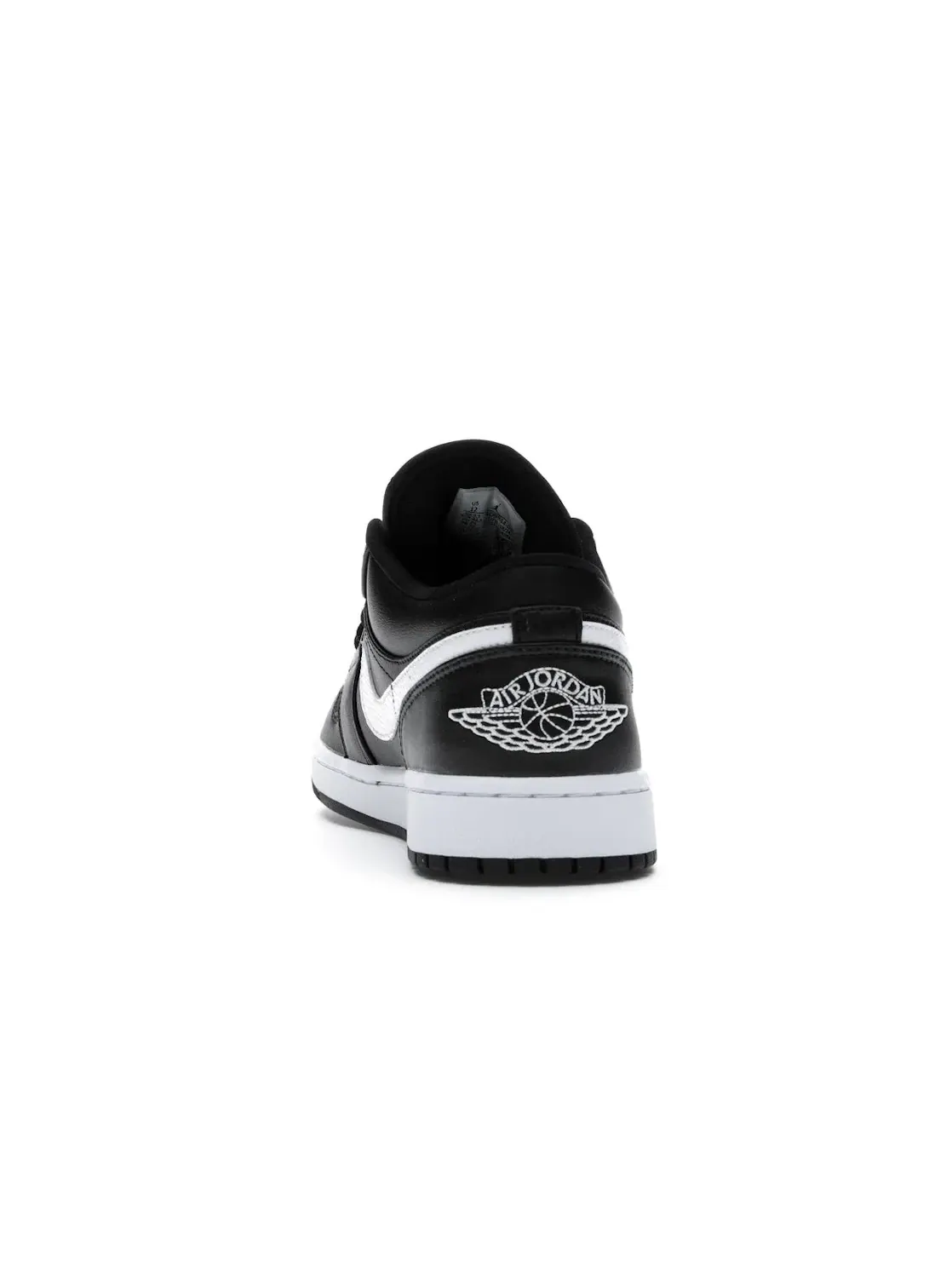Женские кроссовки с кожаным верхом Jordan 1 Low Jordan — изображение 4 из 4, черный/белый-белый