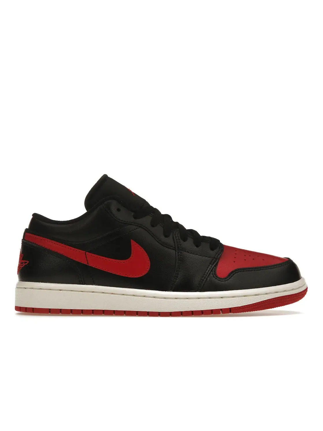 Женские кроссовки Lifestyle с низкой посадкой Jordan 1 Low — изображение 1 из 4, черный//красный
