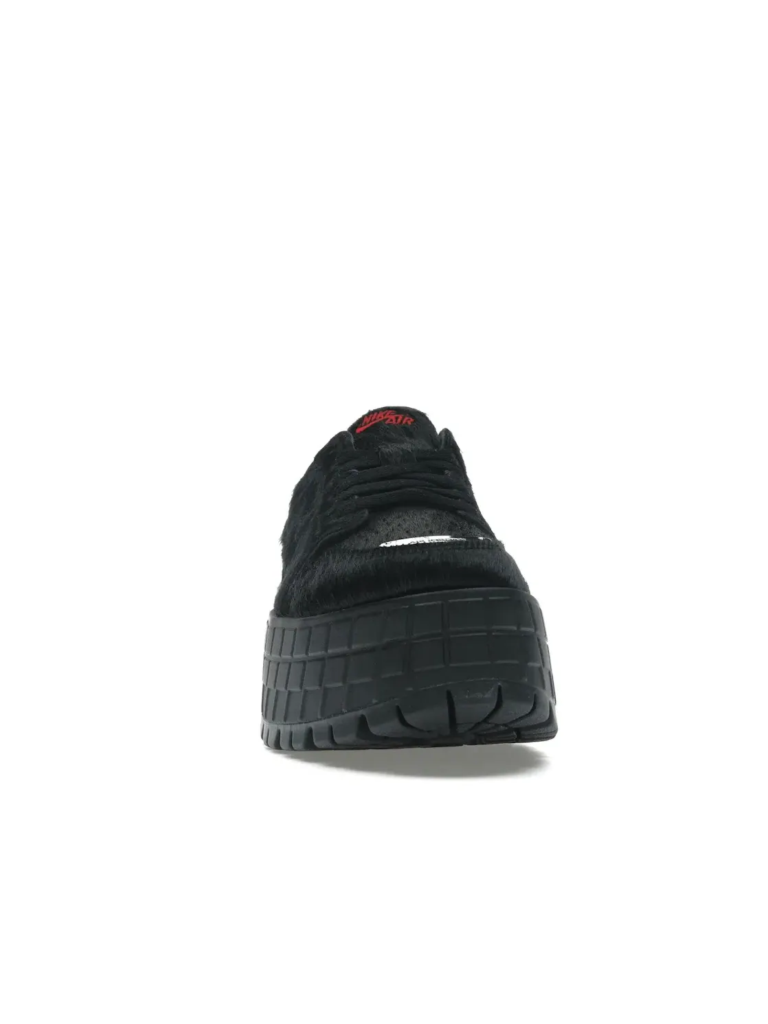 Женские ботинки высокие с брендом Jordan 1 Low Brooklyn — изображение 2 из 4, черный/красный/черный