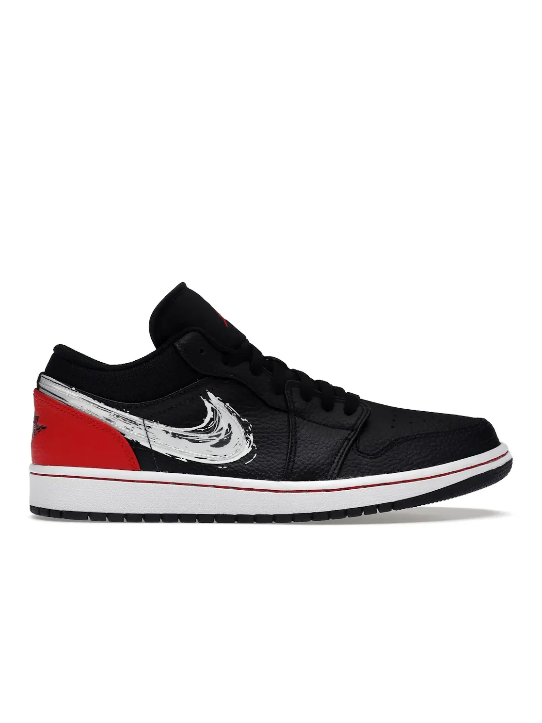 Мужские кроссовки Lifestyle Jordan 1 Low — изображение 1 из 4, черный/белый-красный