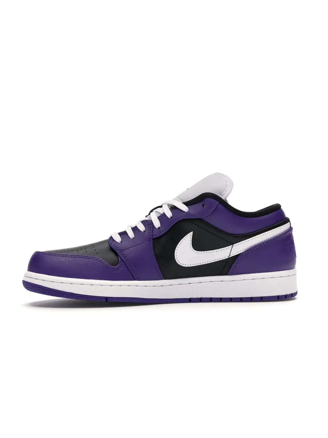 Мужские кроссовки Lifestyle Jordan 1 Low — изображение 3 из 4, фиолетовый/черный-белый