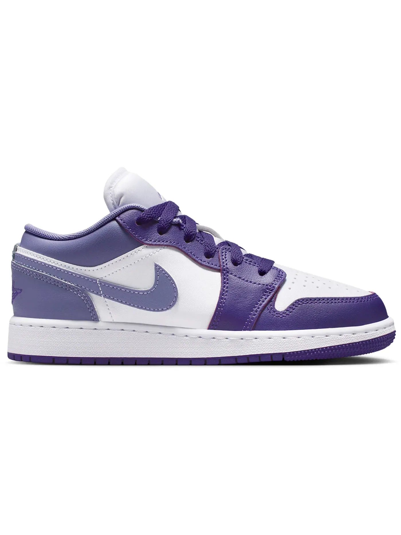Детские кроссовки Lifestyle Jordan 1 Low Jordan — изображение 1 из 1, фиолетовый/белый