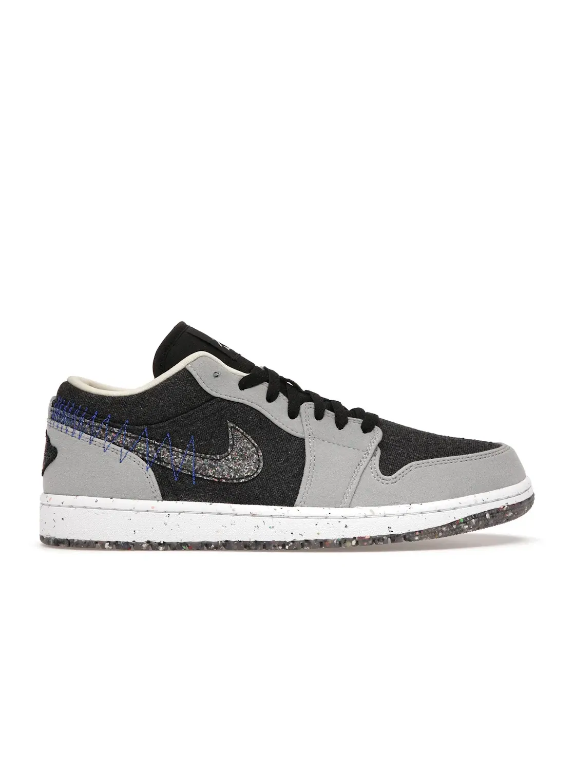 Мужские кроссовки из переработанных материалов Jordan 1 Low SE — изображение 1 из 4, светлый серый/мульти