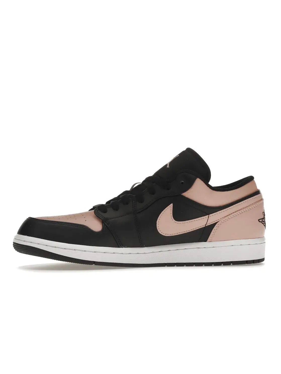 Мужские кроссовки Lifestyle с длинным язычком Jordan 1 Low — изображение 3 из 4, черный/-белый
