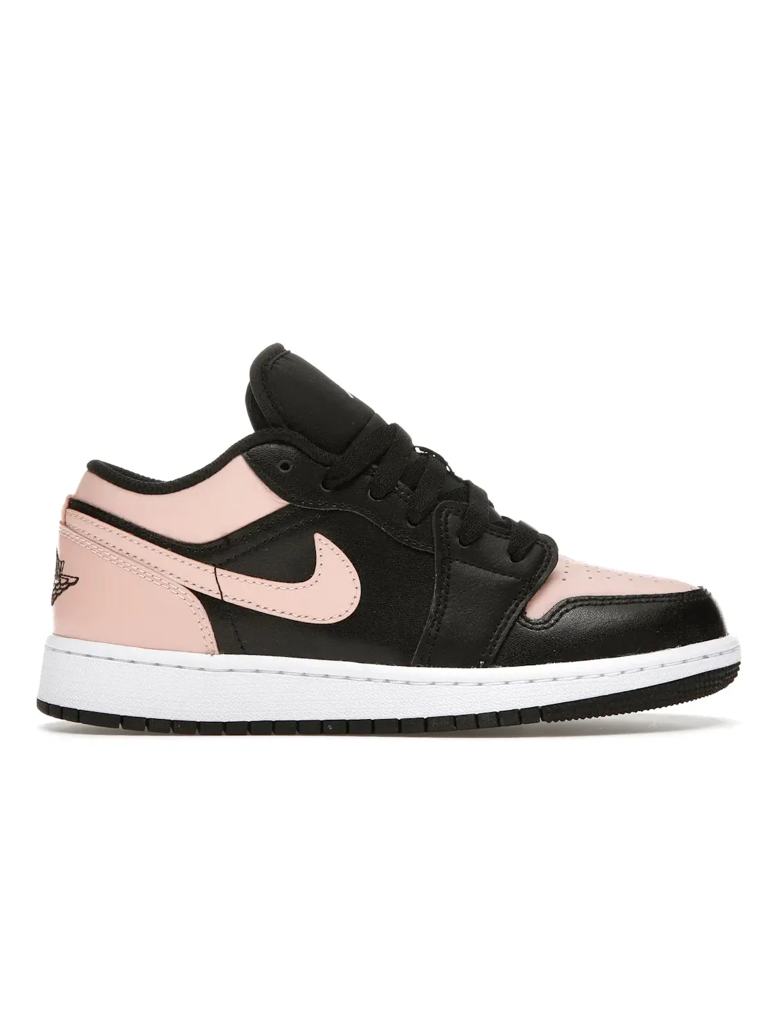 Детские кроссовки Lifestyle с цветовыми акцентами Jordan 1 Low Jordan — изображение 1 из 4, черный/-белый
