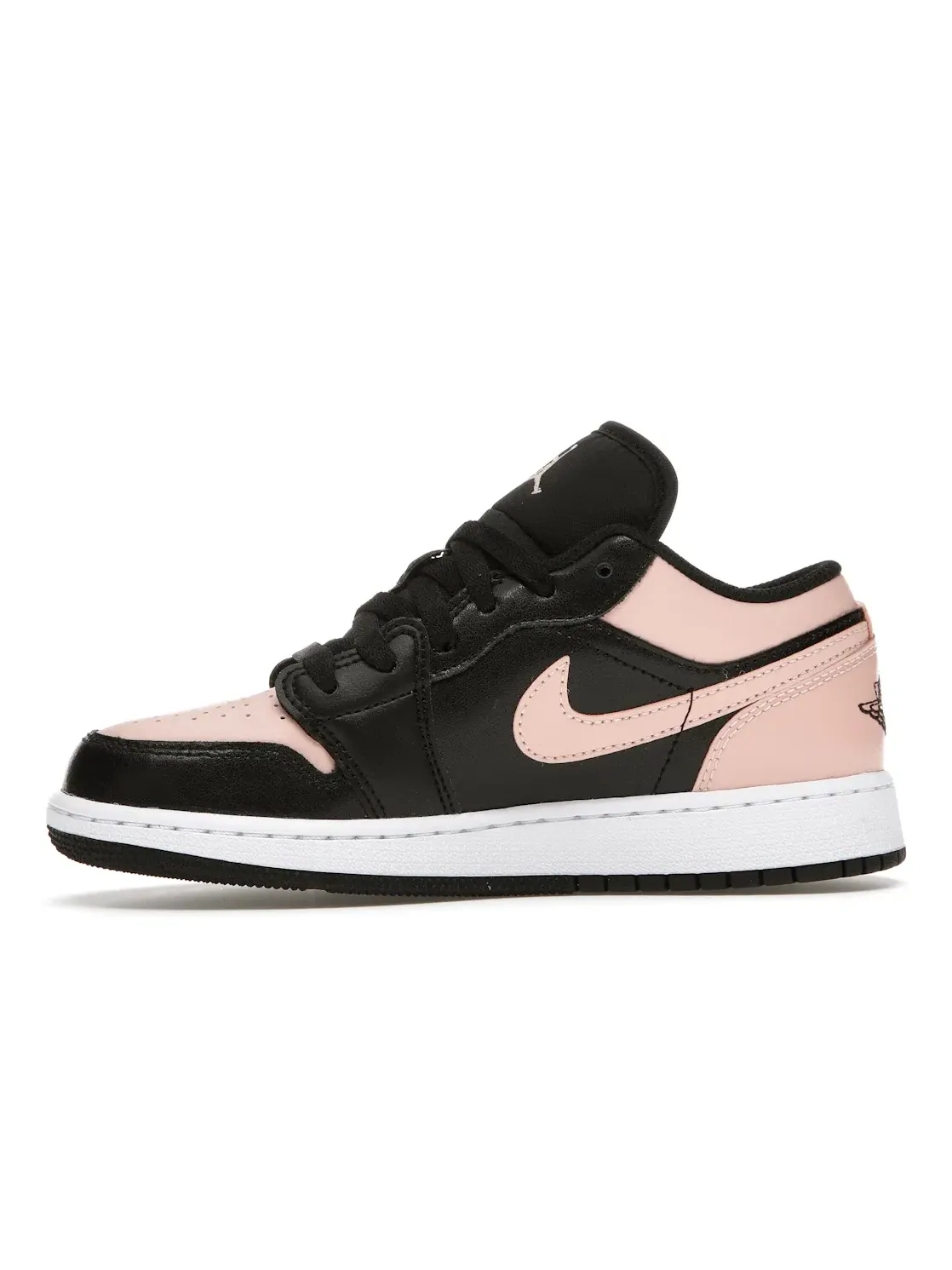Детские кроссовки Lifestyle с цветовыми акцентами Jordan 1 Low Jordan — изображение 3 из 4, черный/-белый