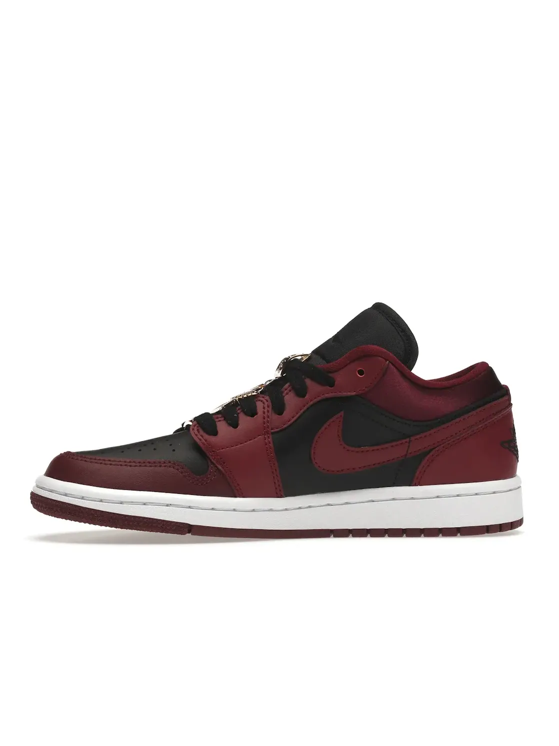 Женские кроссовки Lifestyle с перфорированным носком Jordan 1 Low Dark Beetroot Black Jordan — изображение 3 из 4