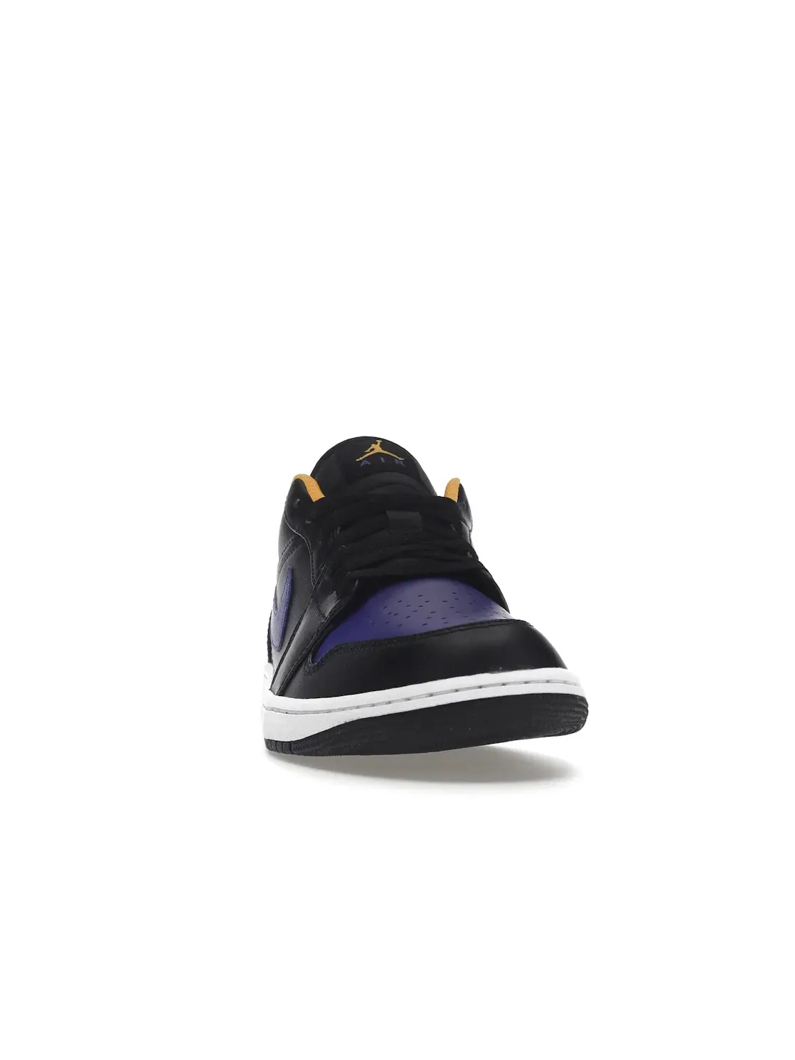 Мужские кроссовки с низким профилем Jordan 1 Low Jordan — изображение 2 из 4, черный/фиолетовый/желтый