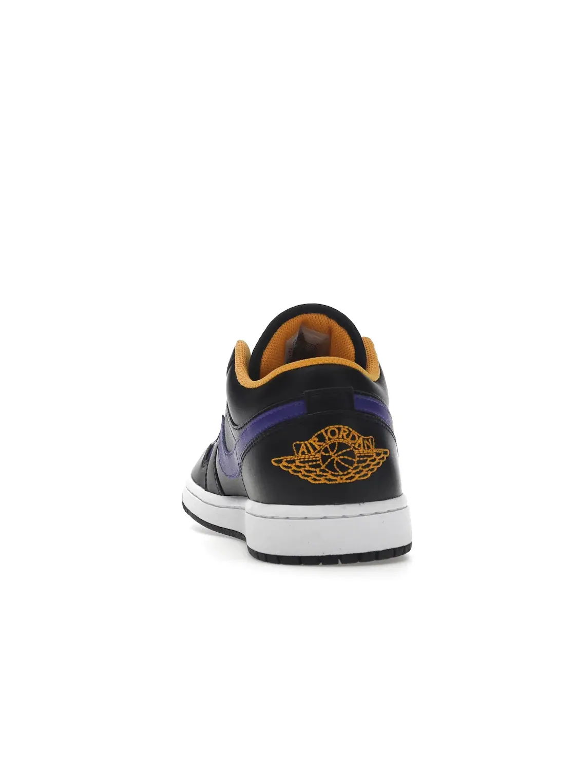 Мужские кроссовки с низким профилем Jordan 1 Low Jordan — изображение 4 из 4, черный/фиолетовый/желтый