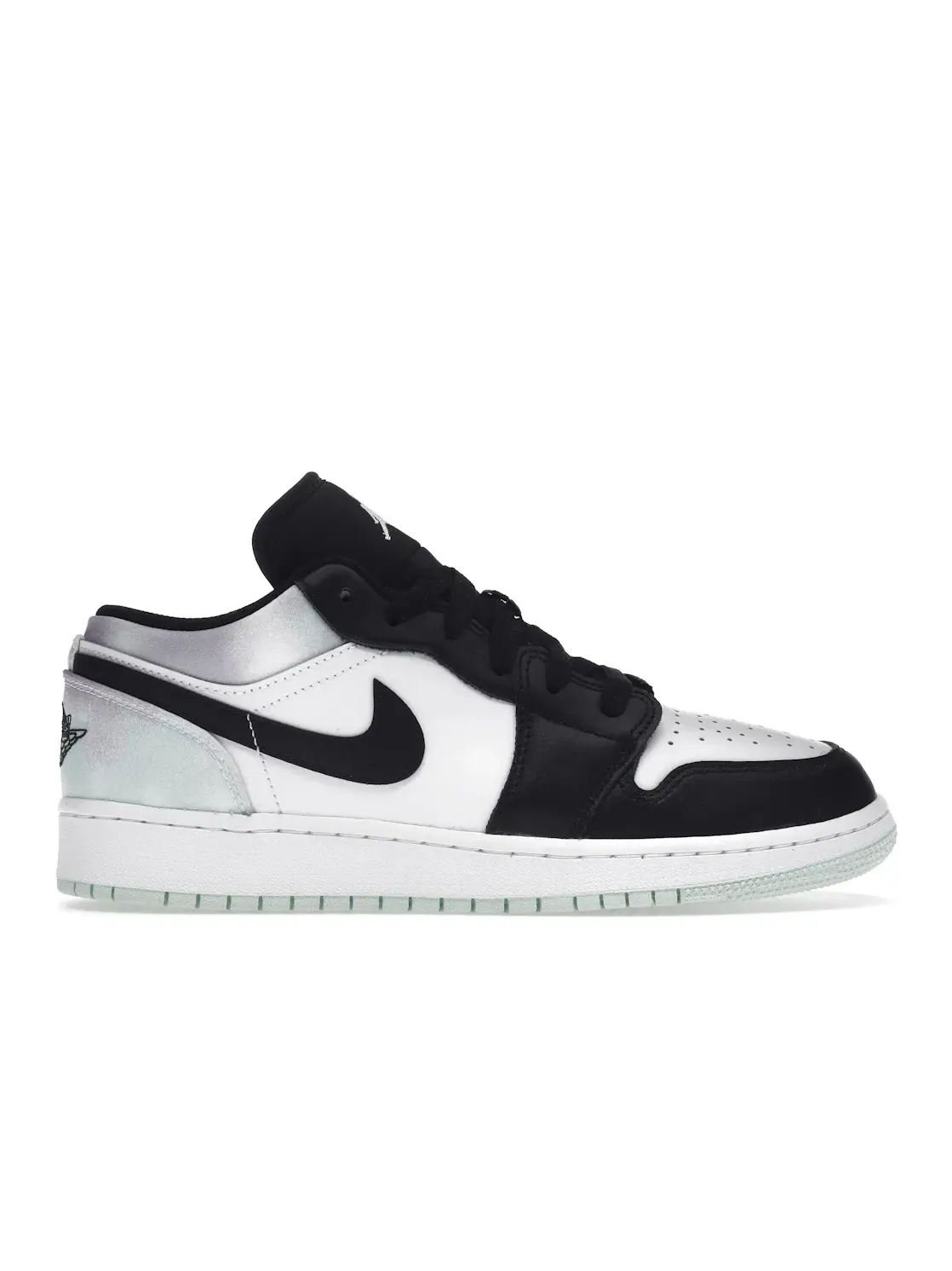 Детские кроссовки Lifestyle с принтом Jordan 1 Low Jordan — изображение 1 из 4, черный/синий
