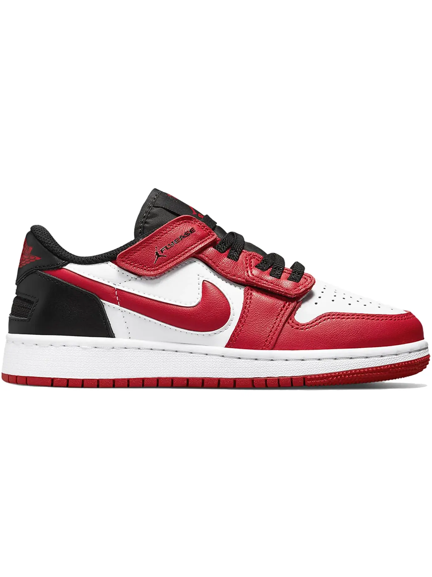 Детские кроссовки Lifestyle с системой FlyEase Jordan 1 Low FlyEase Jordan — изображение 1 из 1, белый/черный/красный