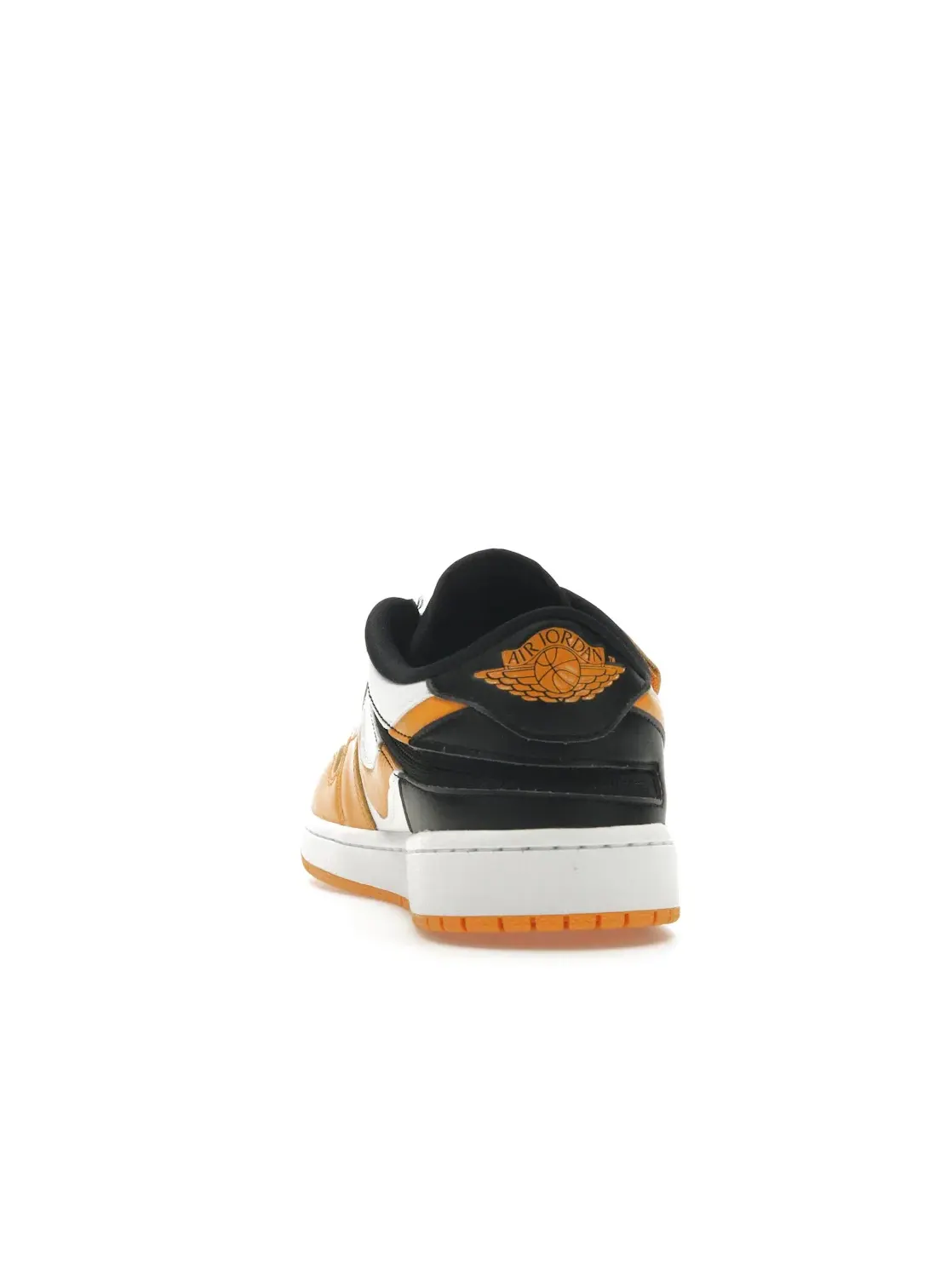 Мужские кроссовки с длинным шнурком Jordan 1 Low FlyEase Jordan — изображение 4 из 4, белый/черный-золотистый