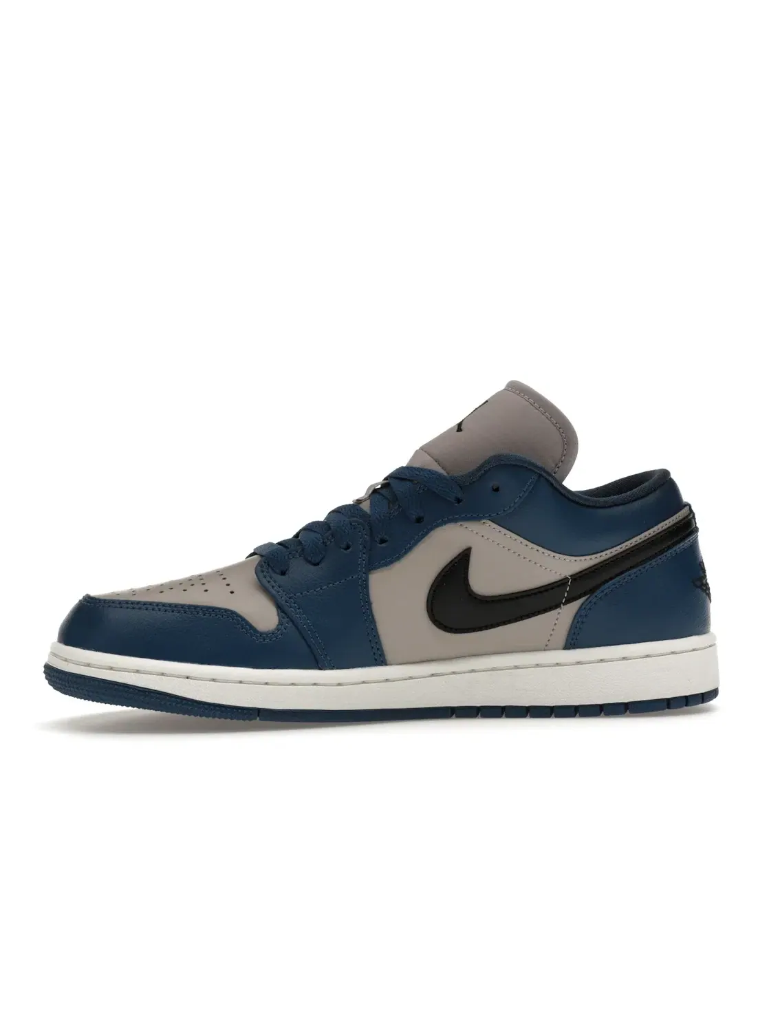 Женские кроссовки с низким верхом Jordan 1 Low Jordan — изображение 3 из 4, синий/серый//черный