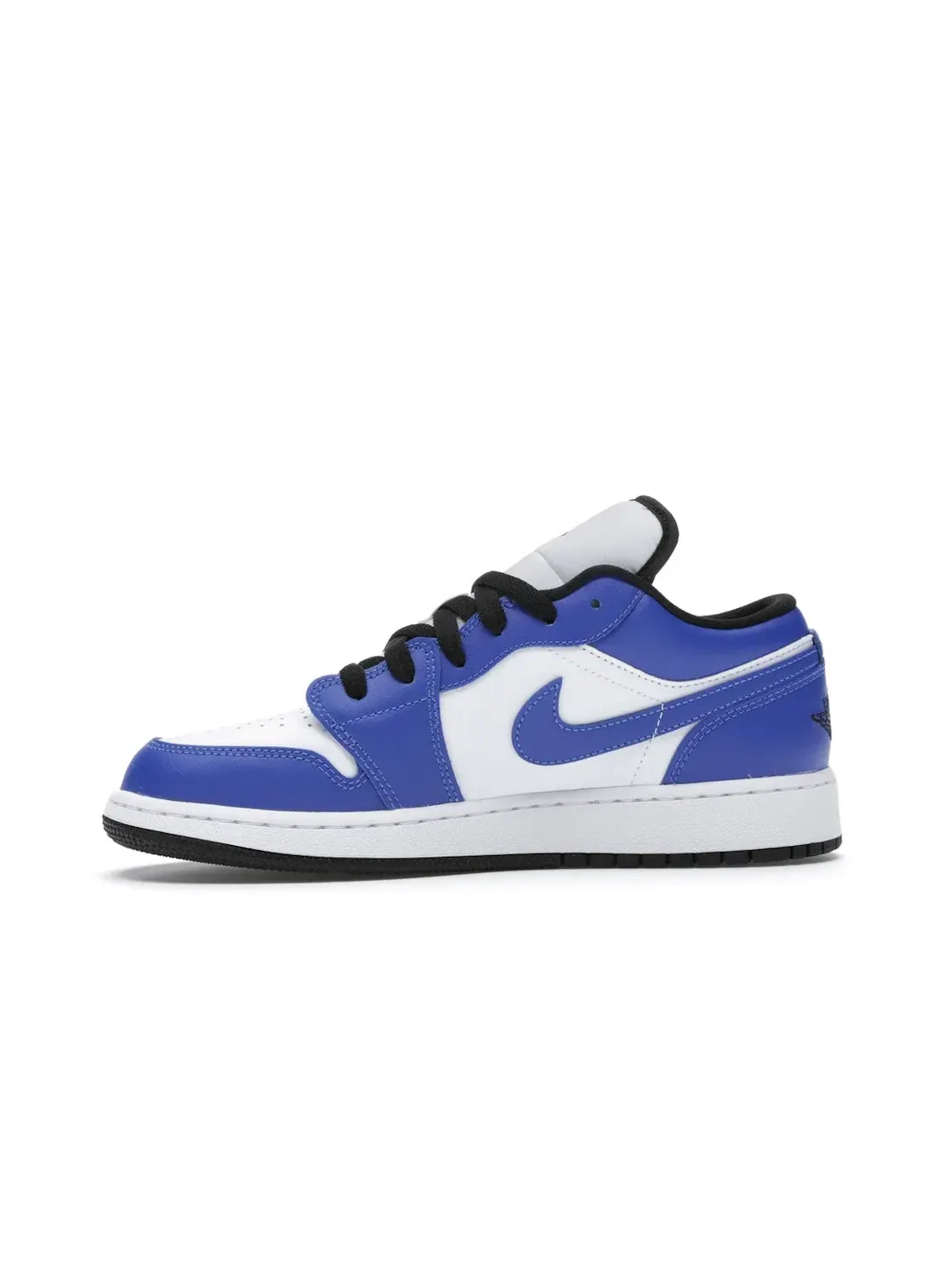 Детские кроссовки Lifestyle с принтом Jordan 1 Low Game Royal Jordan — изображение 3 из 4, белый/-черный