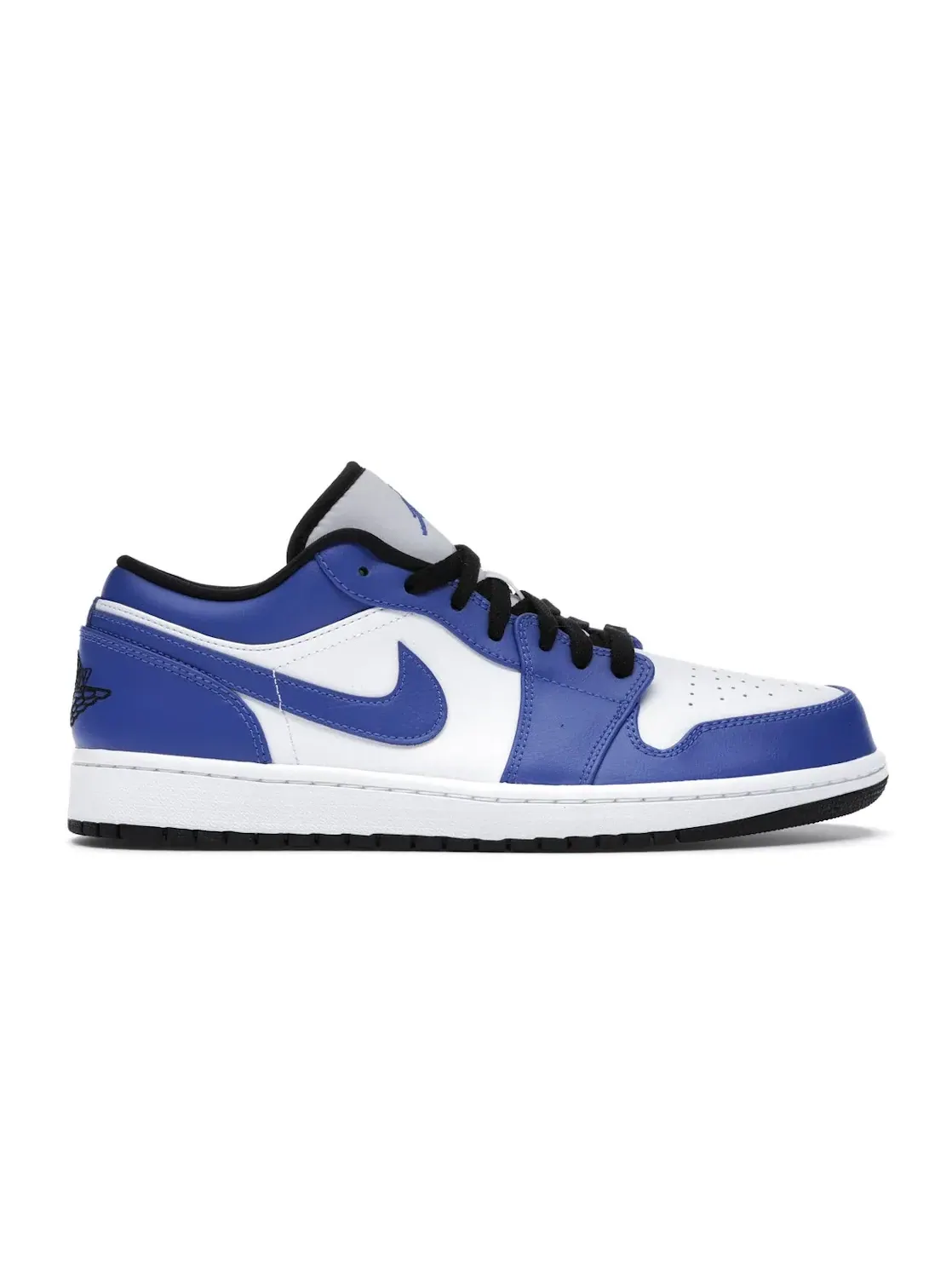 Мужские кроссовки Lifestyle с принтом Jordan 1 Low Jordan — изображение 1 из 4, белый/-черный