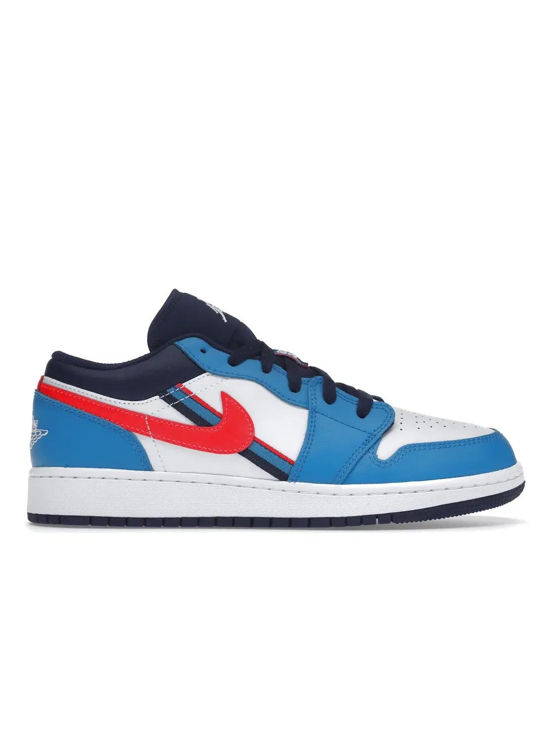 Детские кроссовки Lifestyle Jordan 1 Low Game Time Jordan — изображение 1 из 4, белый//синий
